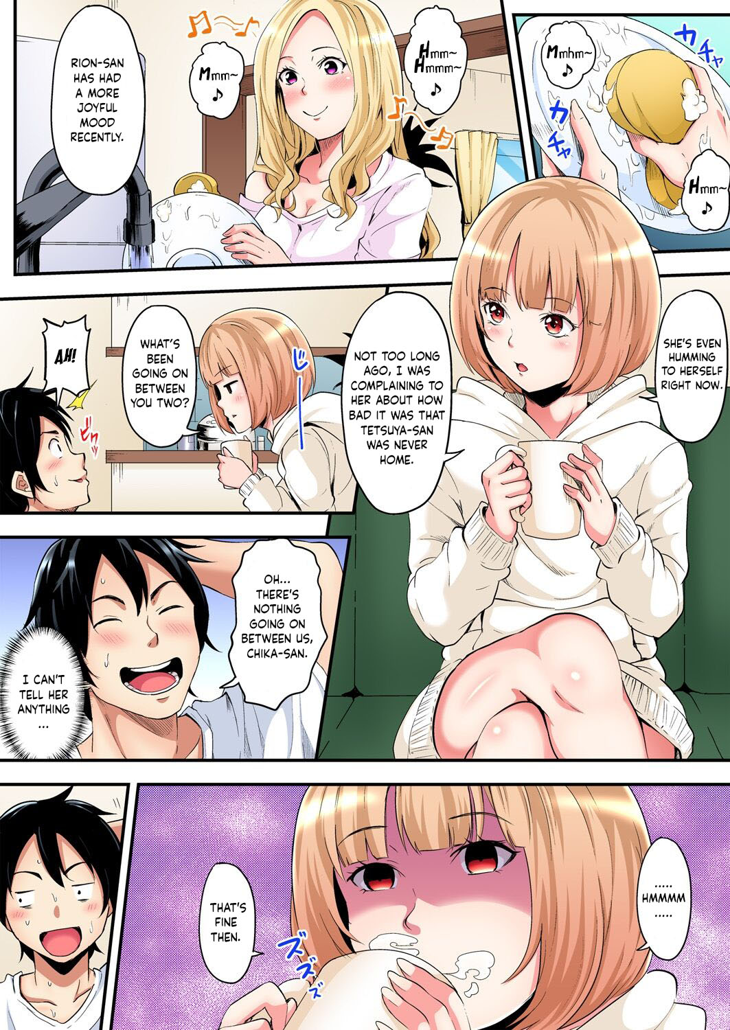 Gal Mama to Pakopako SEX ~ Hitozuma no Chouzetsu Teku ni Majiiki Zetchou! Ch. 1-4 page 56