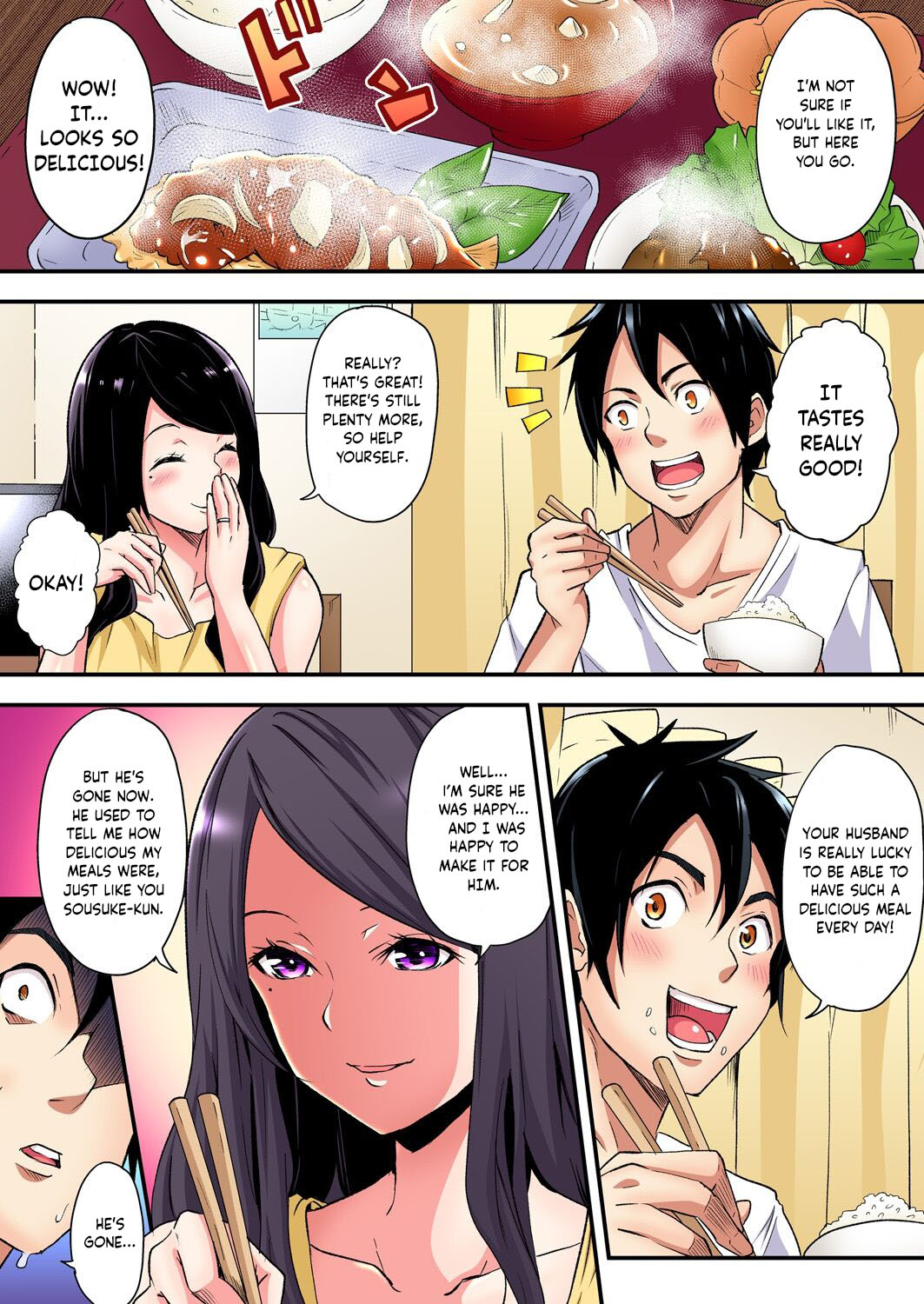 Gal Mama to Pakopako SEX ~ Hitozuma no Chouzetsu Teku ni Majiiki Zetchou! Ch. 1-4 page 84