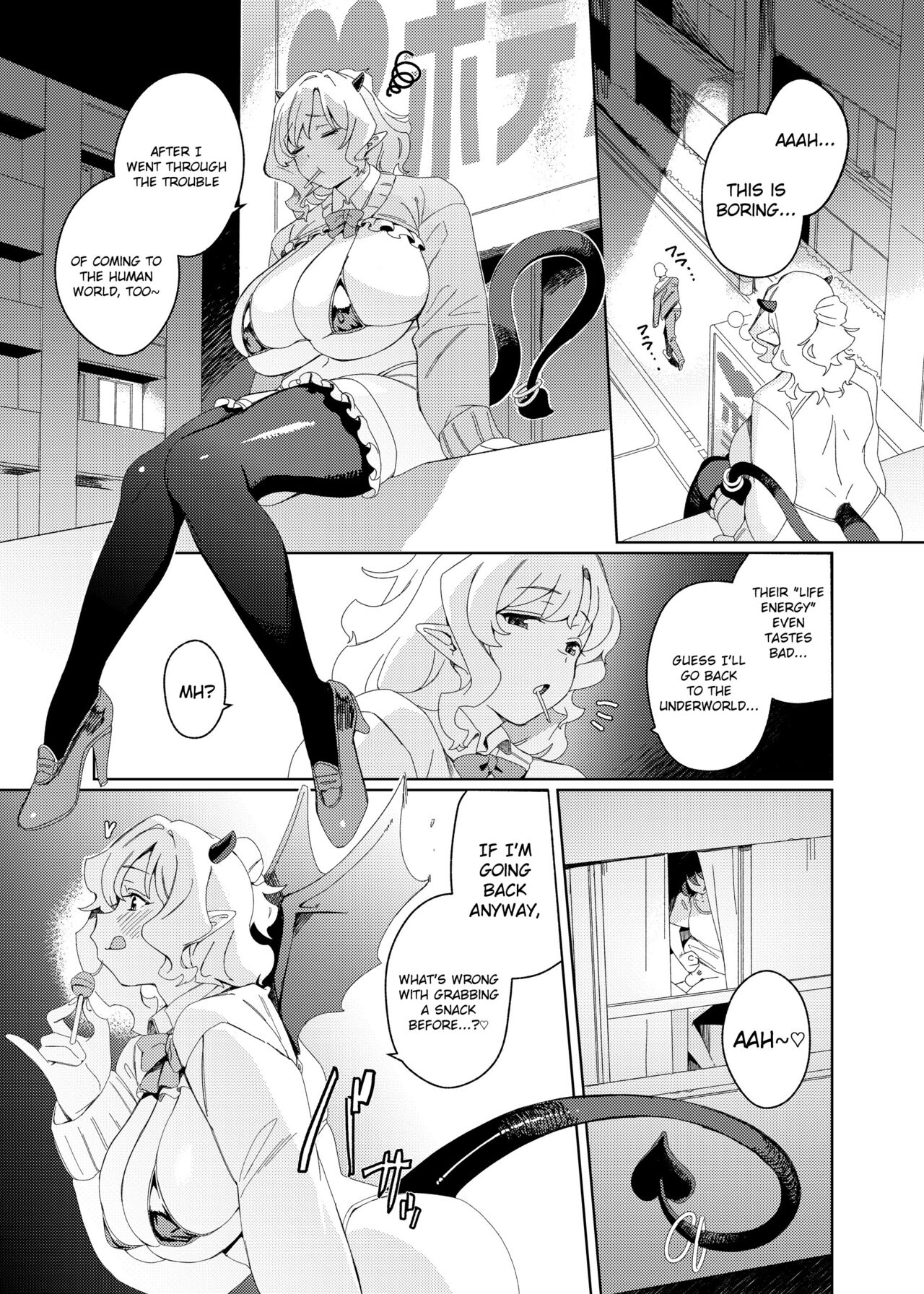 Gal Succubus to Futanari Neet page 4