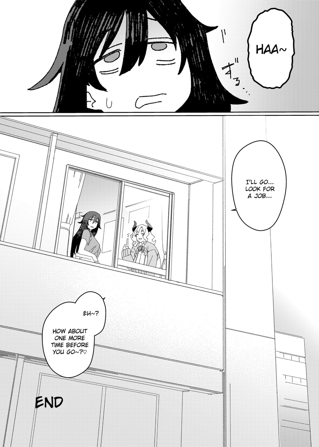 Gal Succubus to Futanari Neet page 43