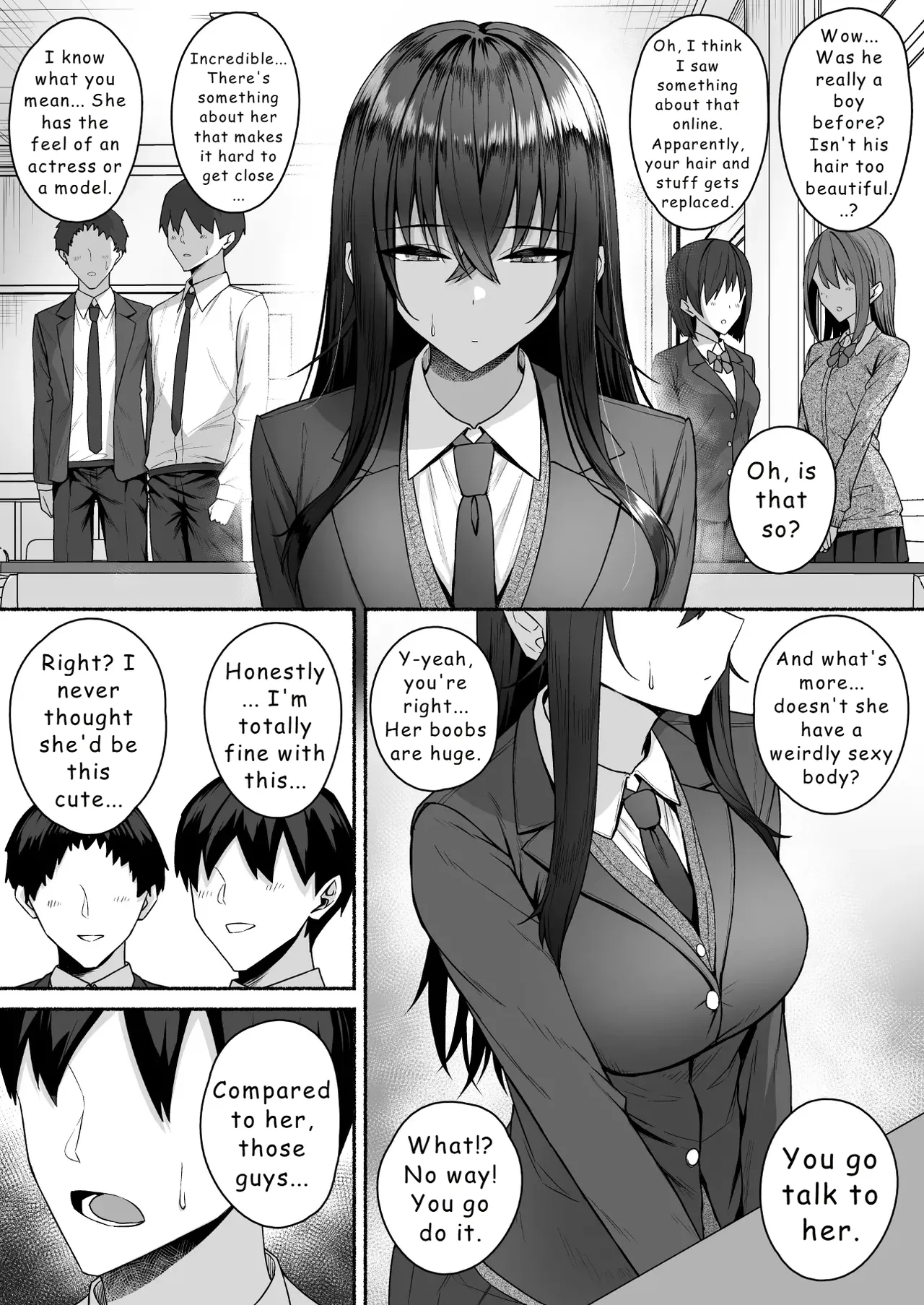Gal to Boku ga Seibetsu Gyakuten Mesu ni Mezameru Boku page 11