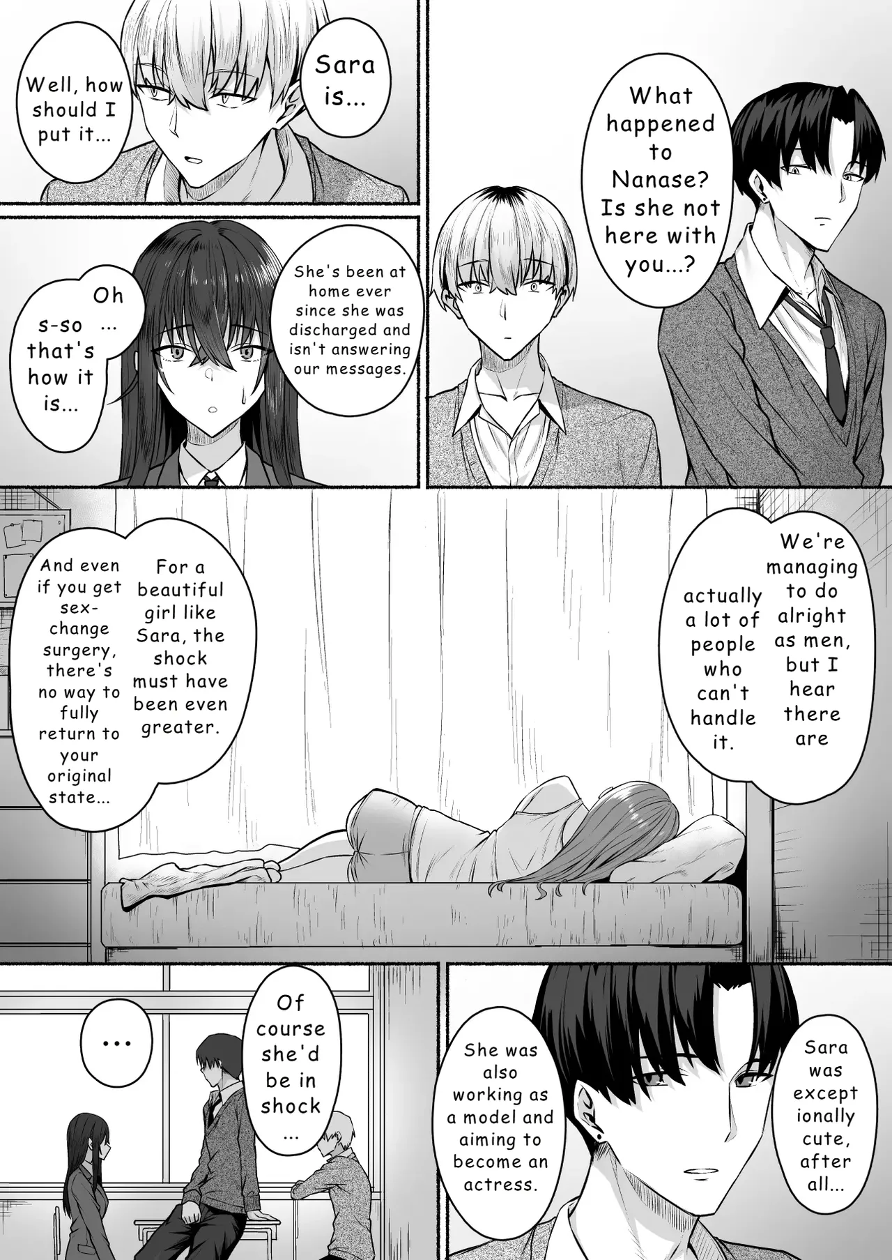 Gal to Boku ga Seibetsu Gyakuten Mesu ni Mezameru Boku page 14