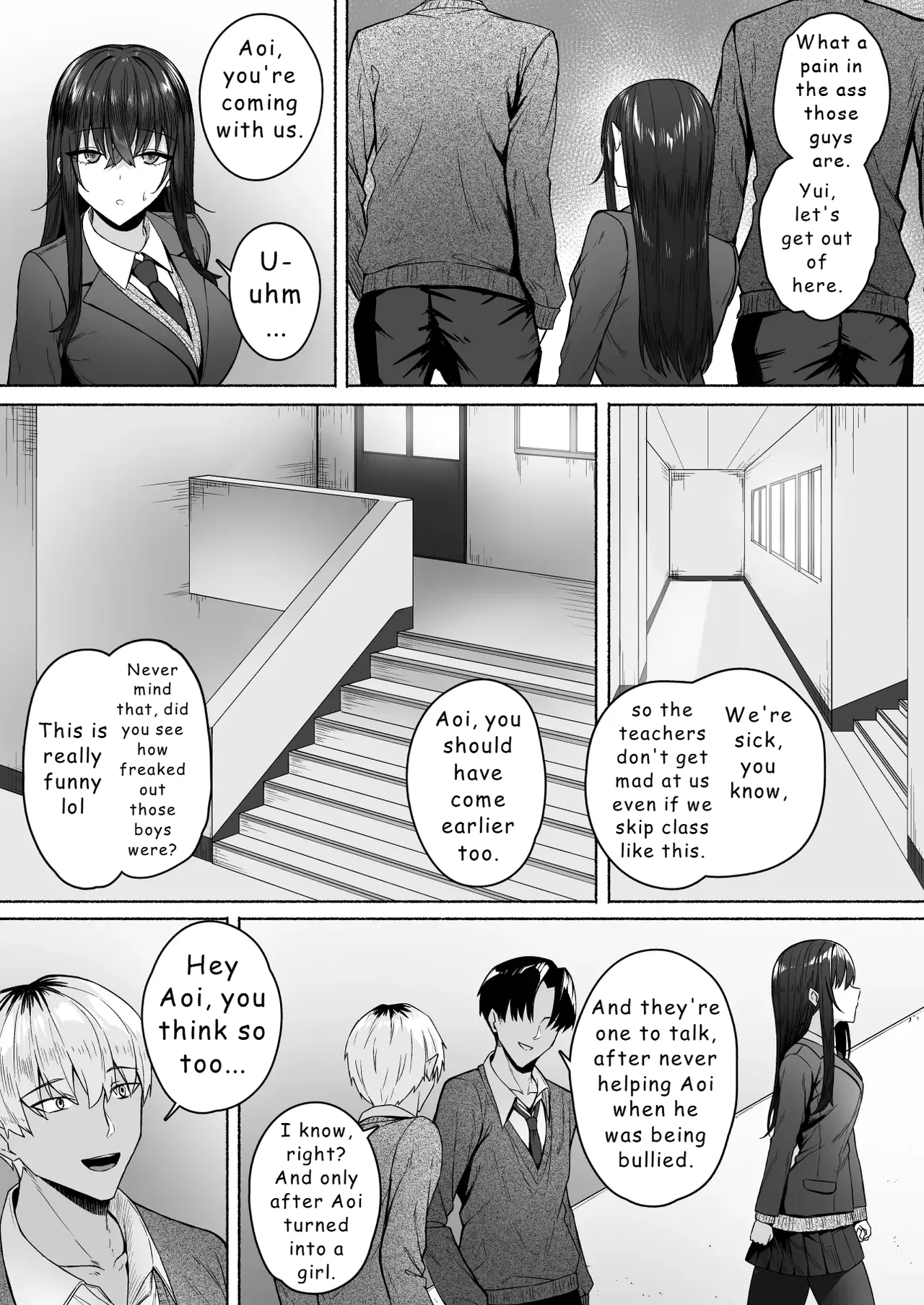 Gal to Boku ga Seibetsu Gyakuten Mesu ni Mezameru Boku page 17