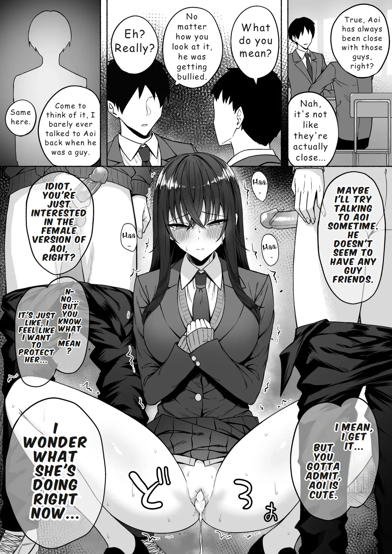 Gal to Boku ga Seibetsu Gyakuten Mesu ni Mezameru Boku page 43