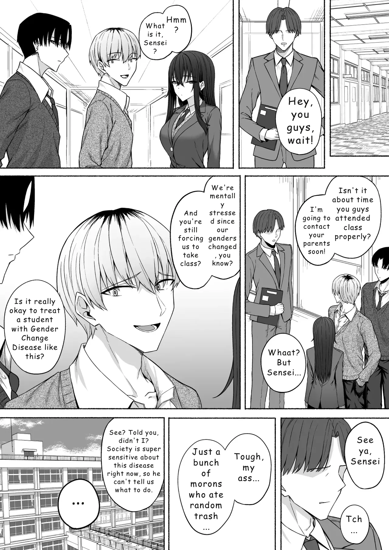 Gal to Boku ga Seibetsu Gyakuten Mesu ni Mezameru Boku page 44