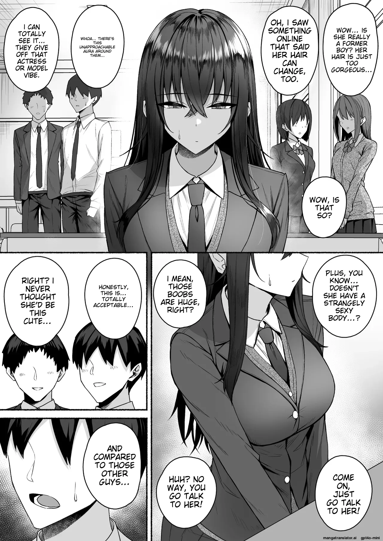 Gal to Boku ga Seibetsu Gyakuten Mesu ni Mezameru Boku page 11
