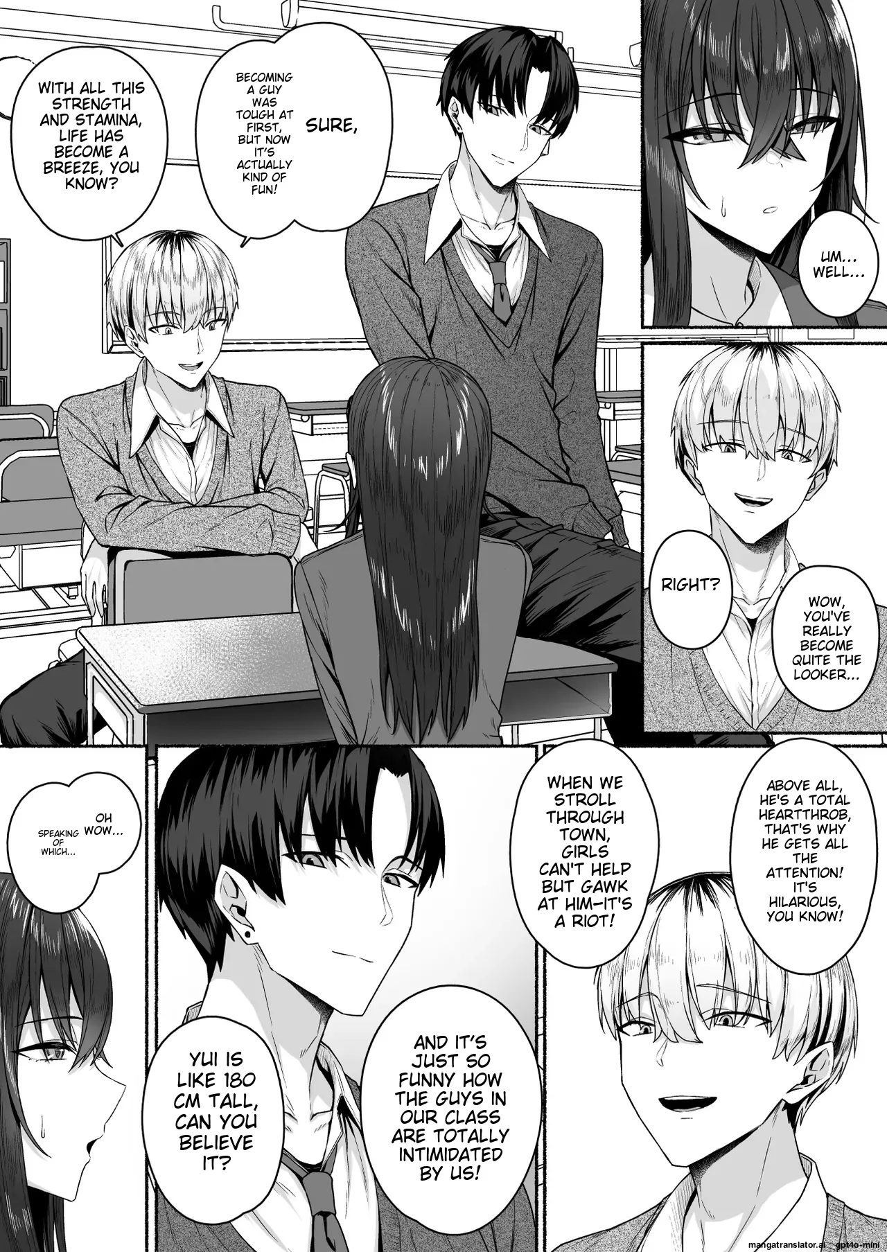 Gal to Boku ga Seibetsu Gyakuten Mesu ni Mezameru Boku page 13