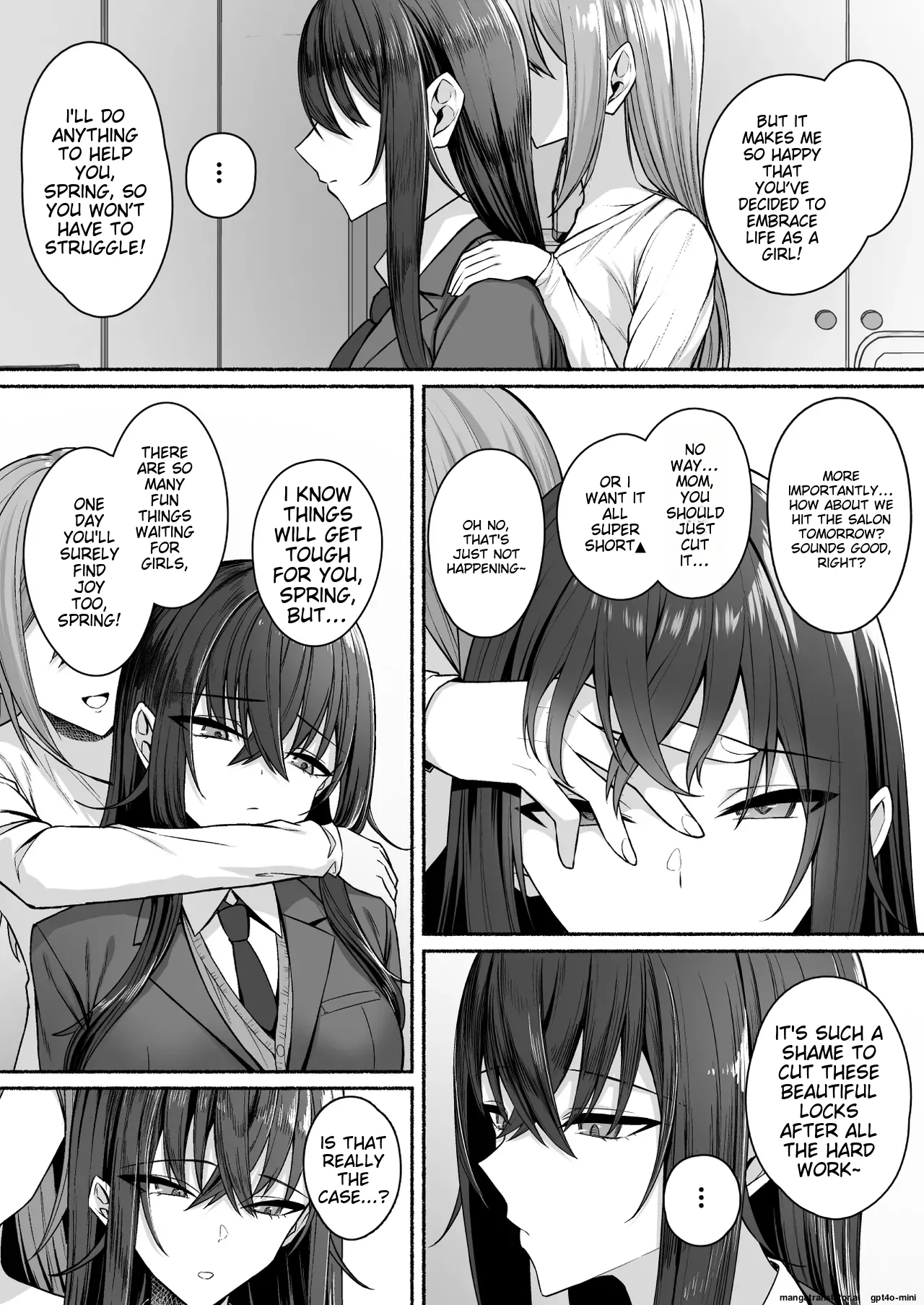 Gal to Boku ga Seibetsu Gyakuten Mesu ni Mezameru Boku page 9