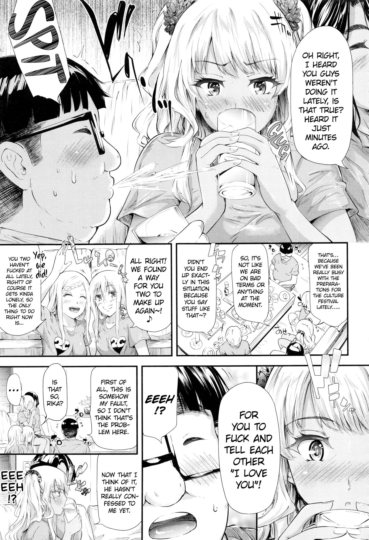 Gal Tomo Harem - The harem of gal's friend. page 187