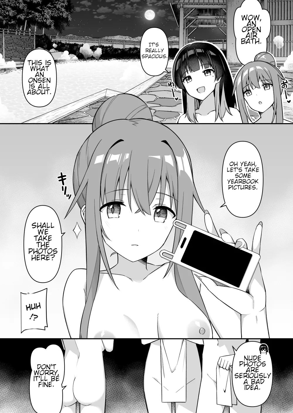 Gals on a Hot-spring Inn Trip are Shown Who's Boss by their Big Dick Waiter 2 page 8