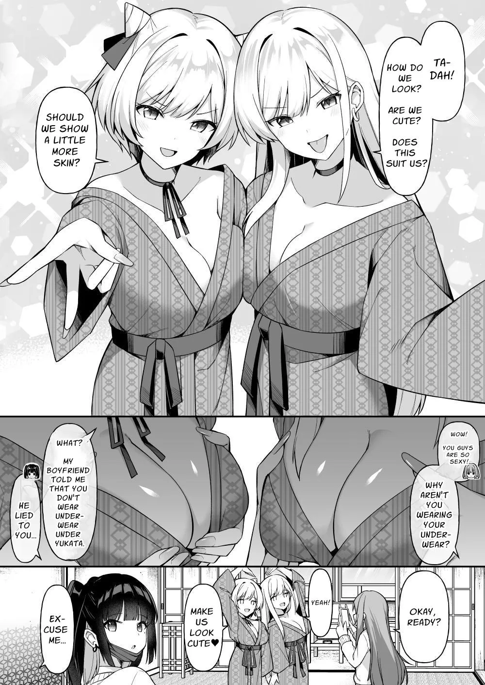 Gals on a Hot-spring Inn Trip are Shown Who's Boss by their Big Dick Waiter page 6