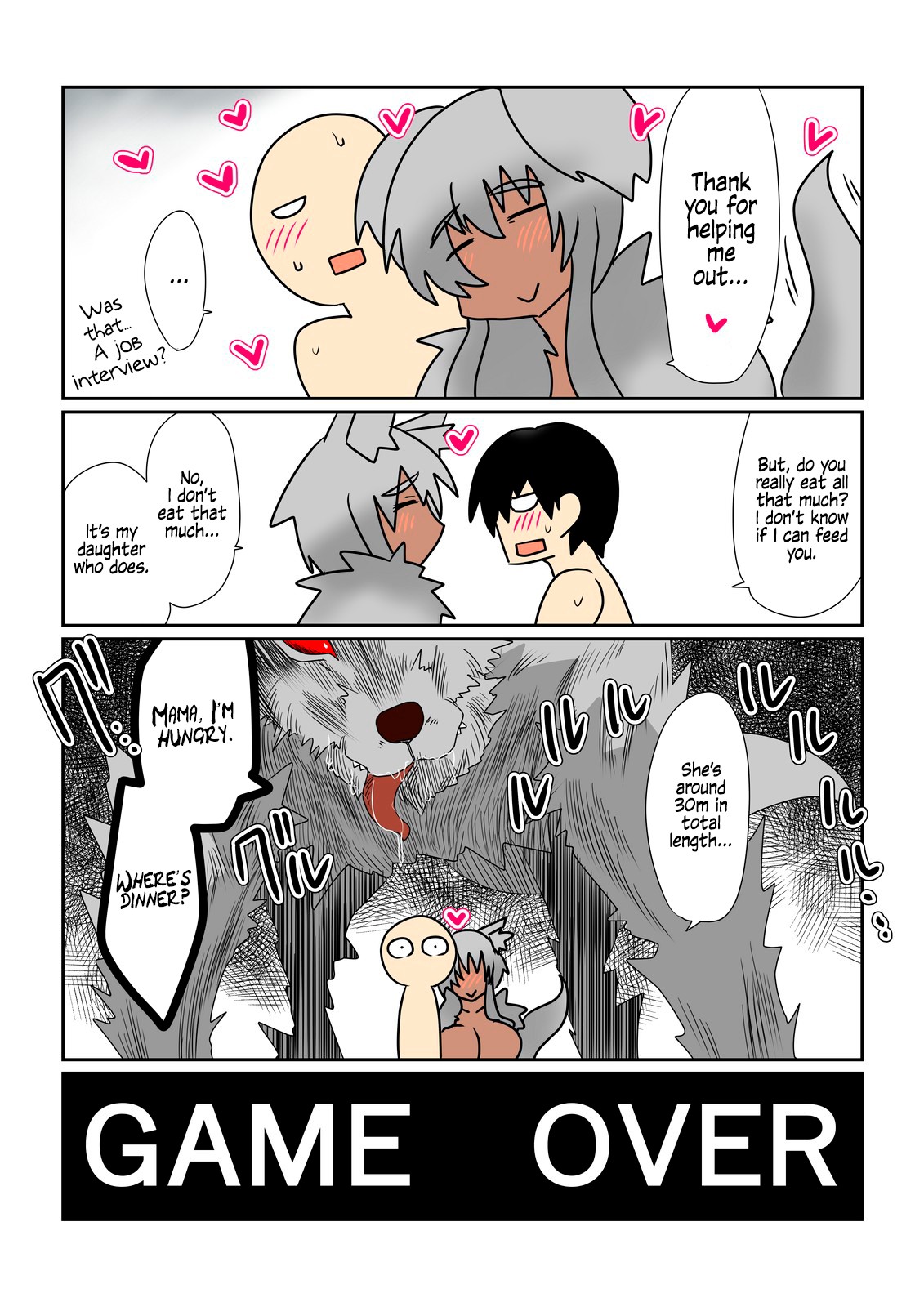 Game Over -Brown Mama Wolf Edition- page 12