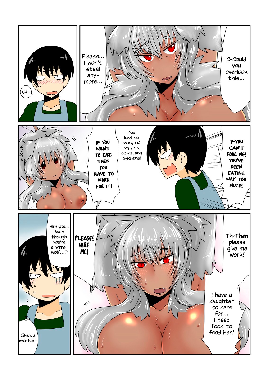 Game Over -Brown Mama Wolf Edition- page 2
