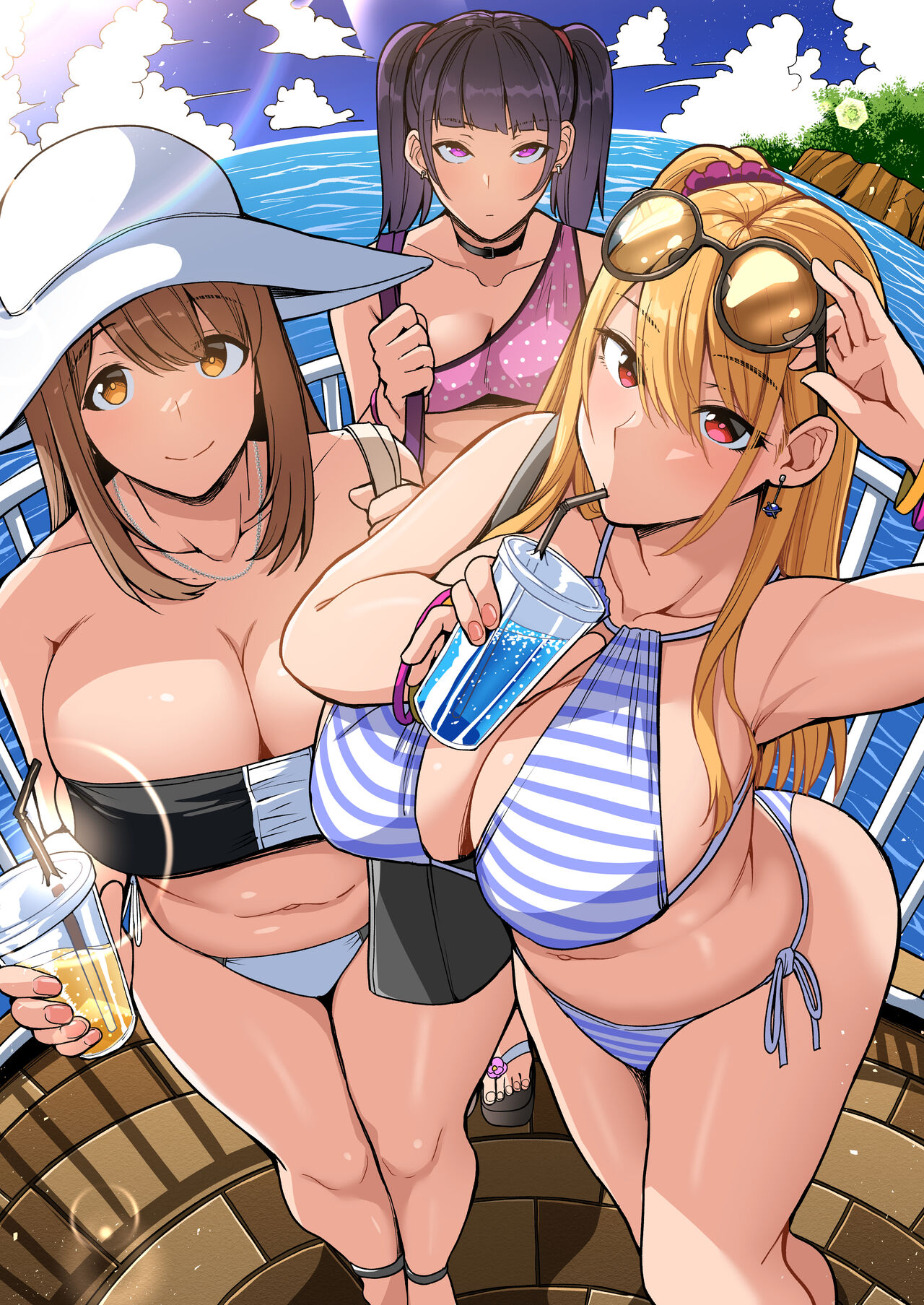 Game Suki no Gal-tachi to Ore no Heya de Shitai Houdai 2 page 1