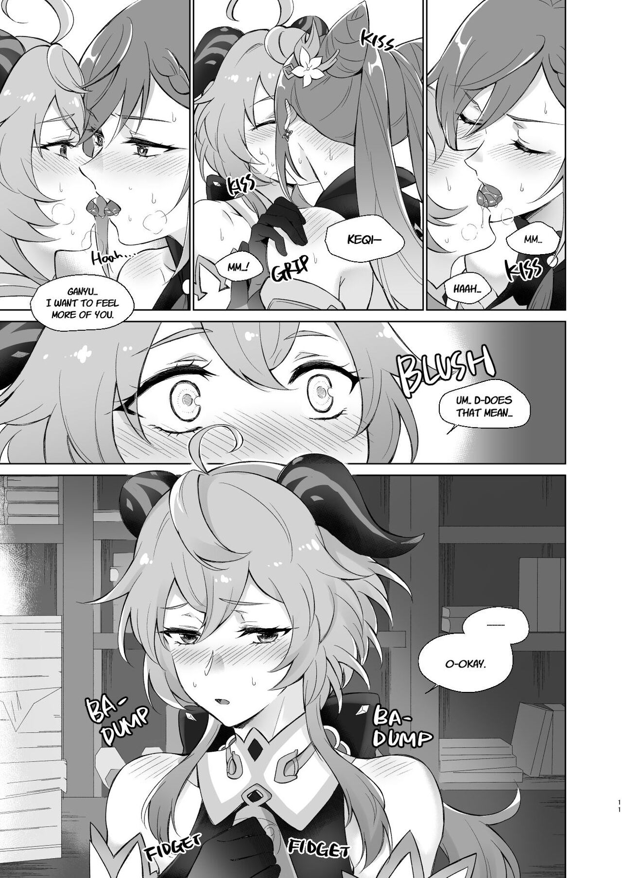 Ganyu to Ecchi ga Shitai! - Sleep with me, Ganyu page 10