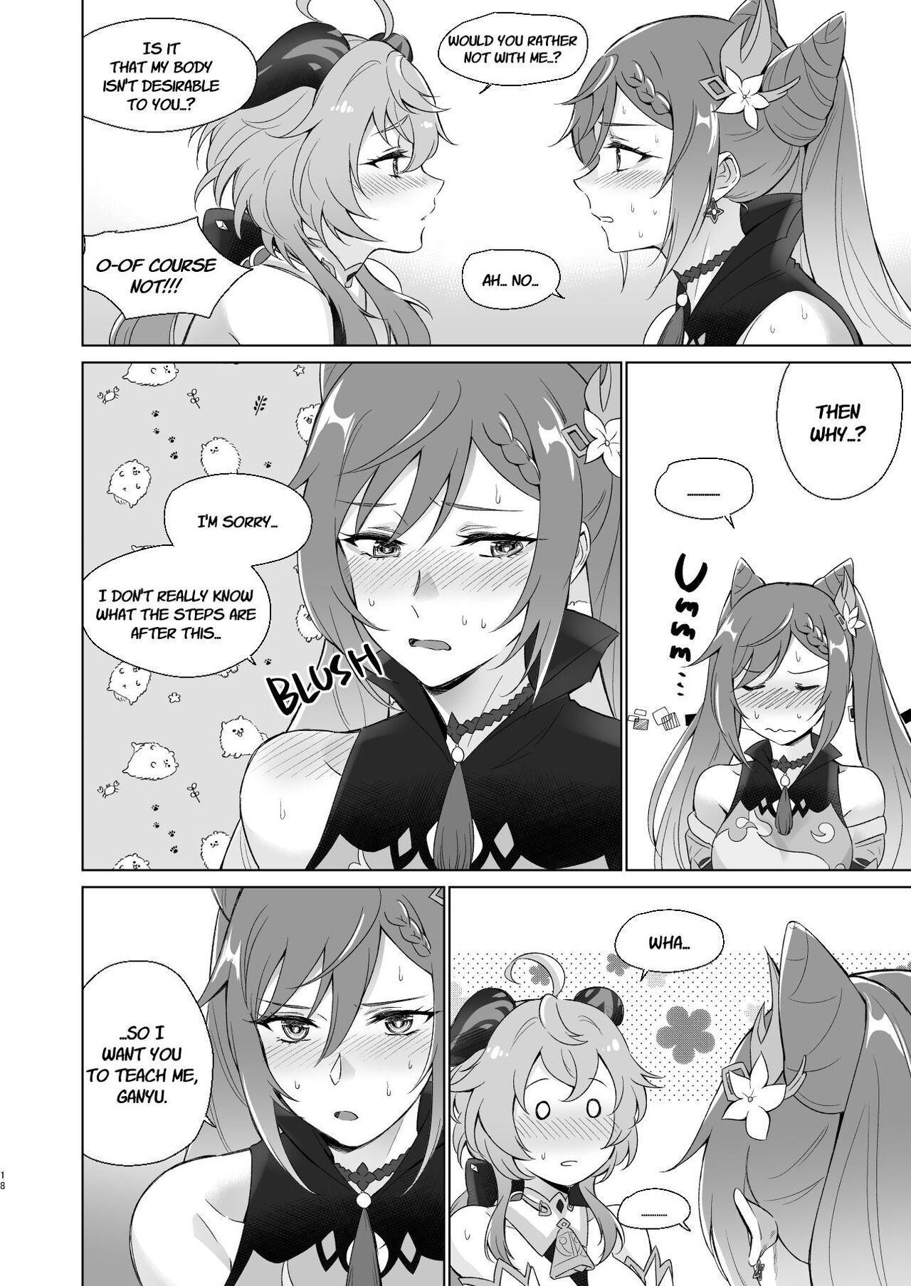 Ganyu to Ecchi ga Shitai! - Sleep with me, Ganyu page 17