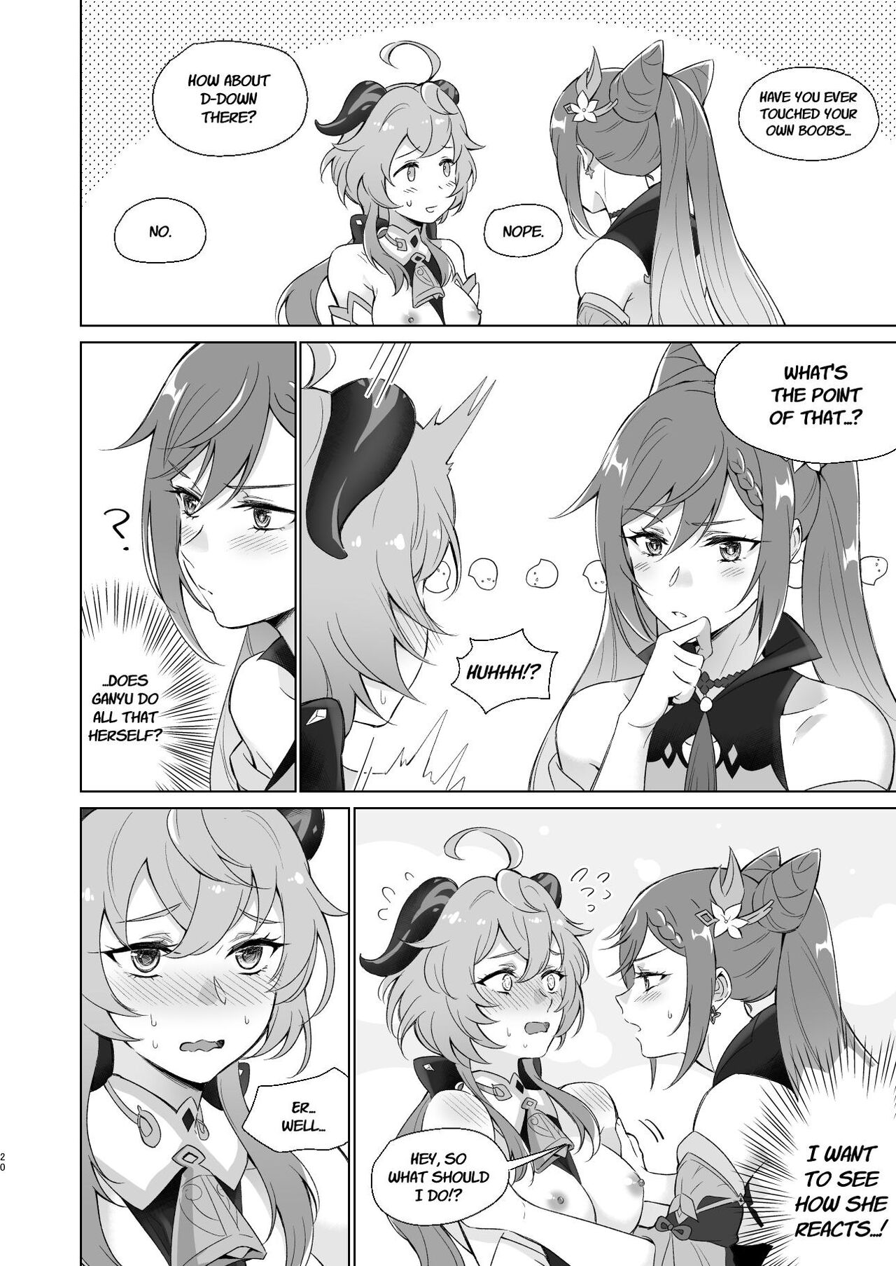 Ganyu to Ecchi ga Shitai! - Sleep with me, Ganyu page 19
