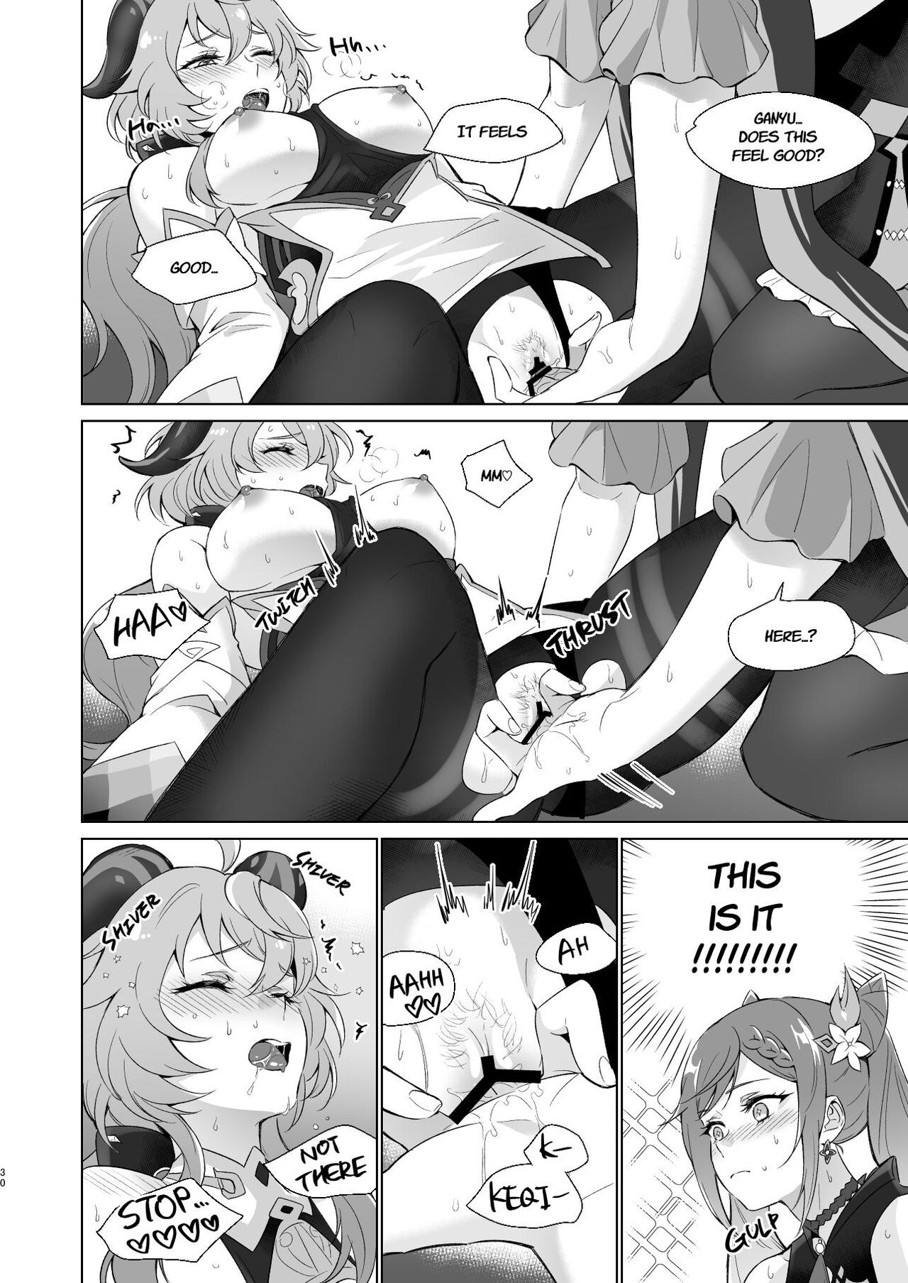 Ganyu to Ecchi ga Shitai! - Sleep with me, Ganyu page 29