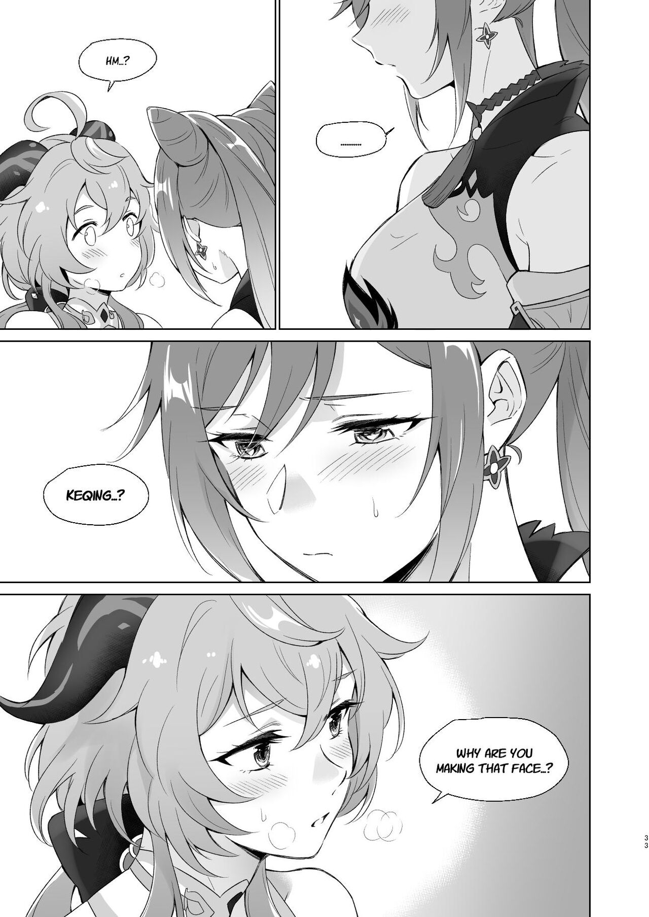 Ganyu to Ecchi ga Shitai! - Sleep with me, Ganyu page 32