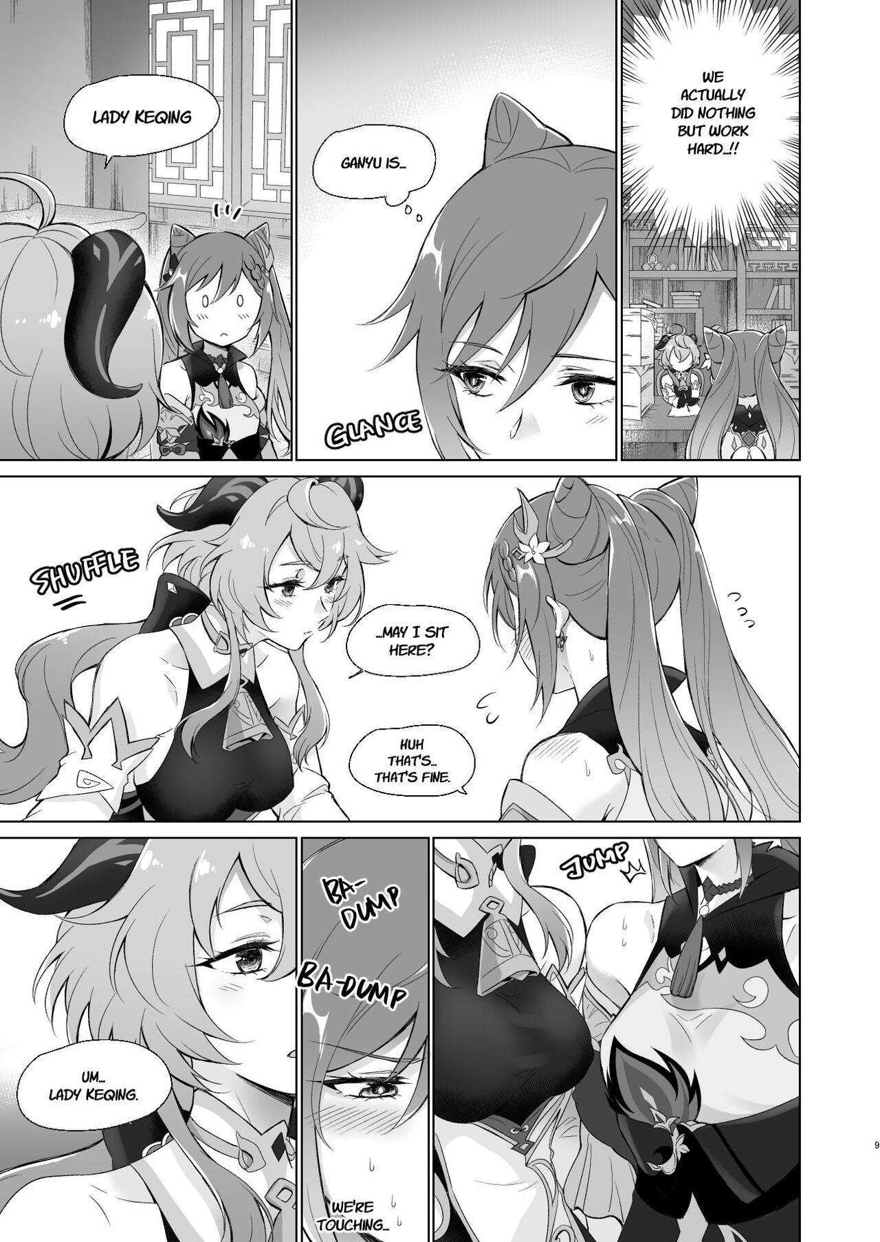 Ganyu to Ecchi ga Shitai! - Sleep with me, Ganyu page 8