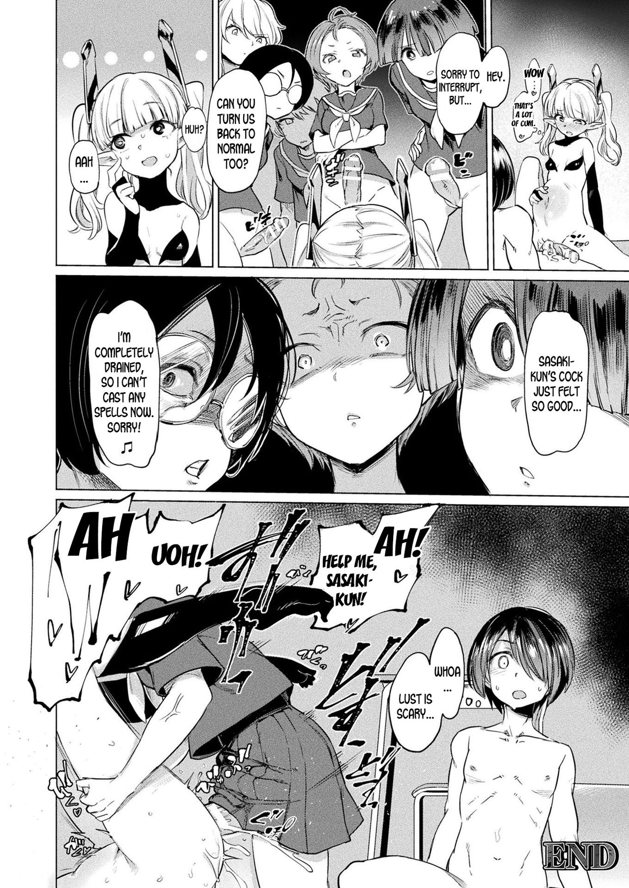 Gender Bender Gangbang Sperm Milking part 2 page 18
