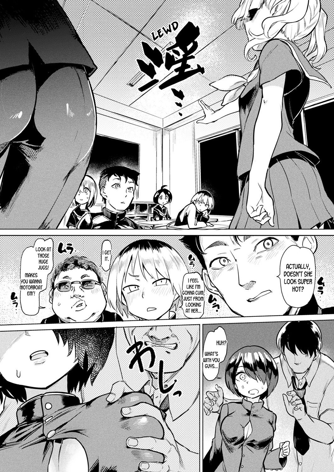 Gender Bender Gangbang Sperm Milking part1 page 4