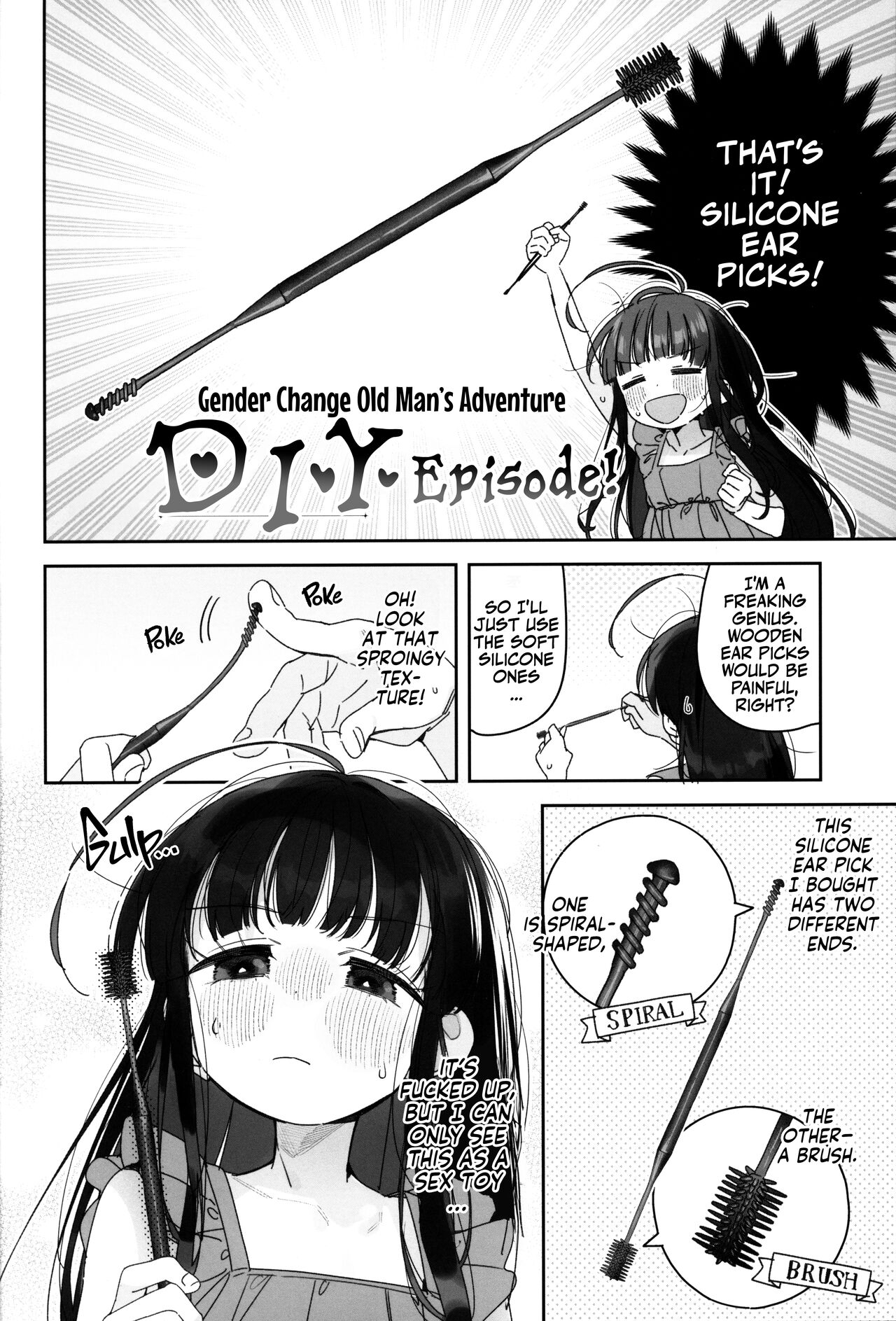 Gender Change Old Man's Adventure: DIY Episode! page 3