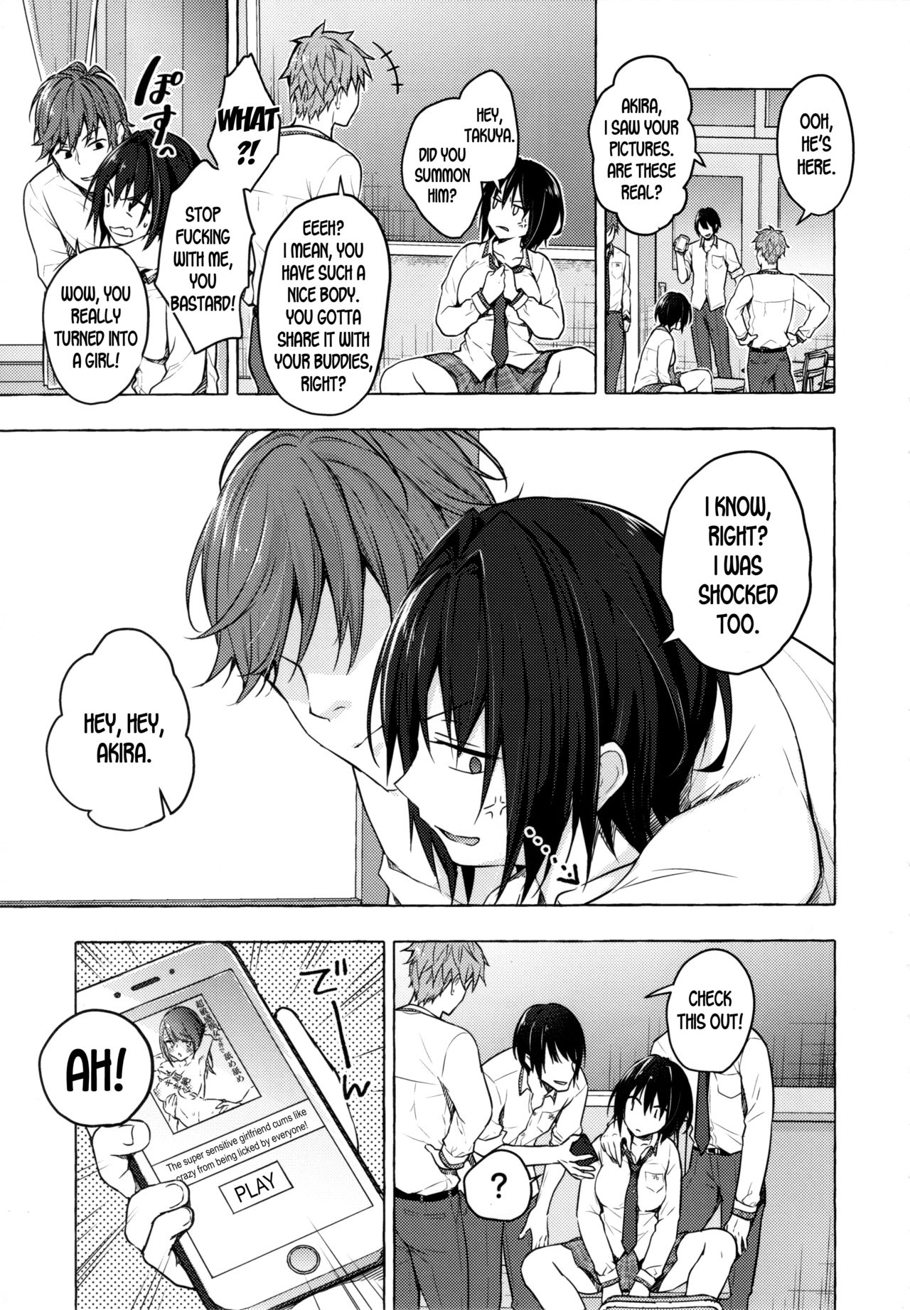 Genderbent Akira-kun's Sex Life 3 page 4