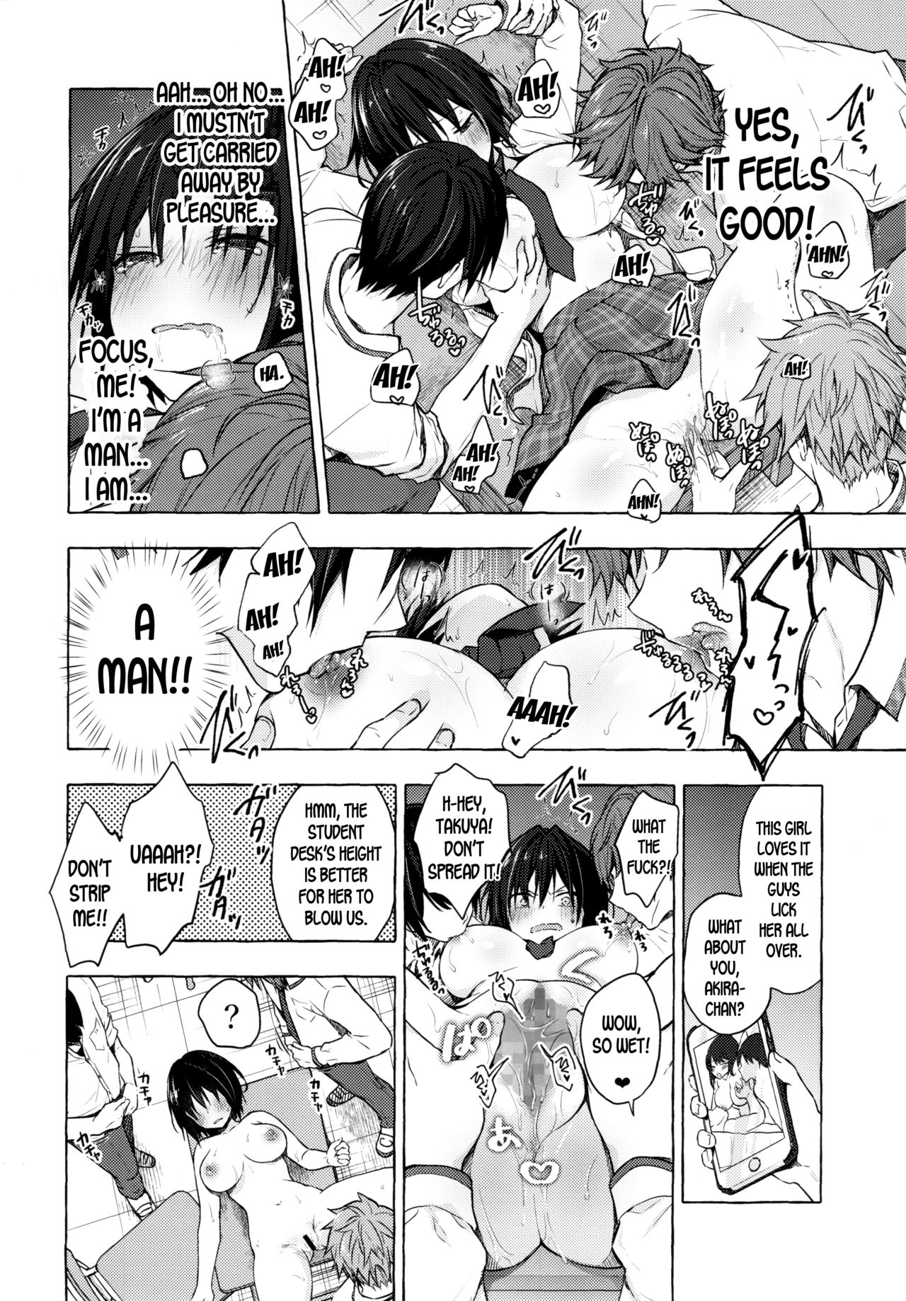 Genderbent Akira-kun's Sex Life 3 page 9