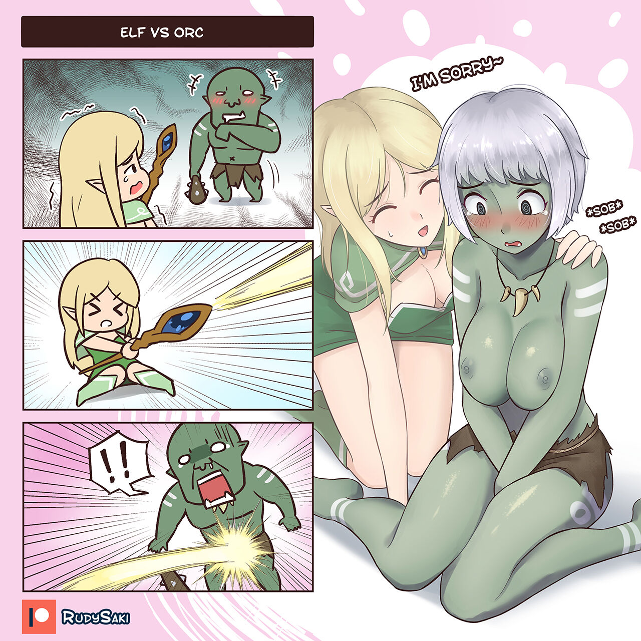 Genderbent Gag Comic page 18