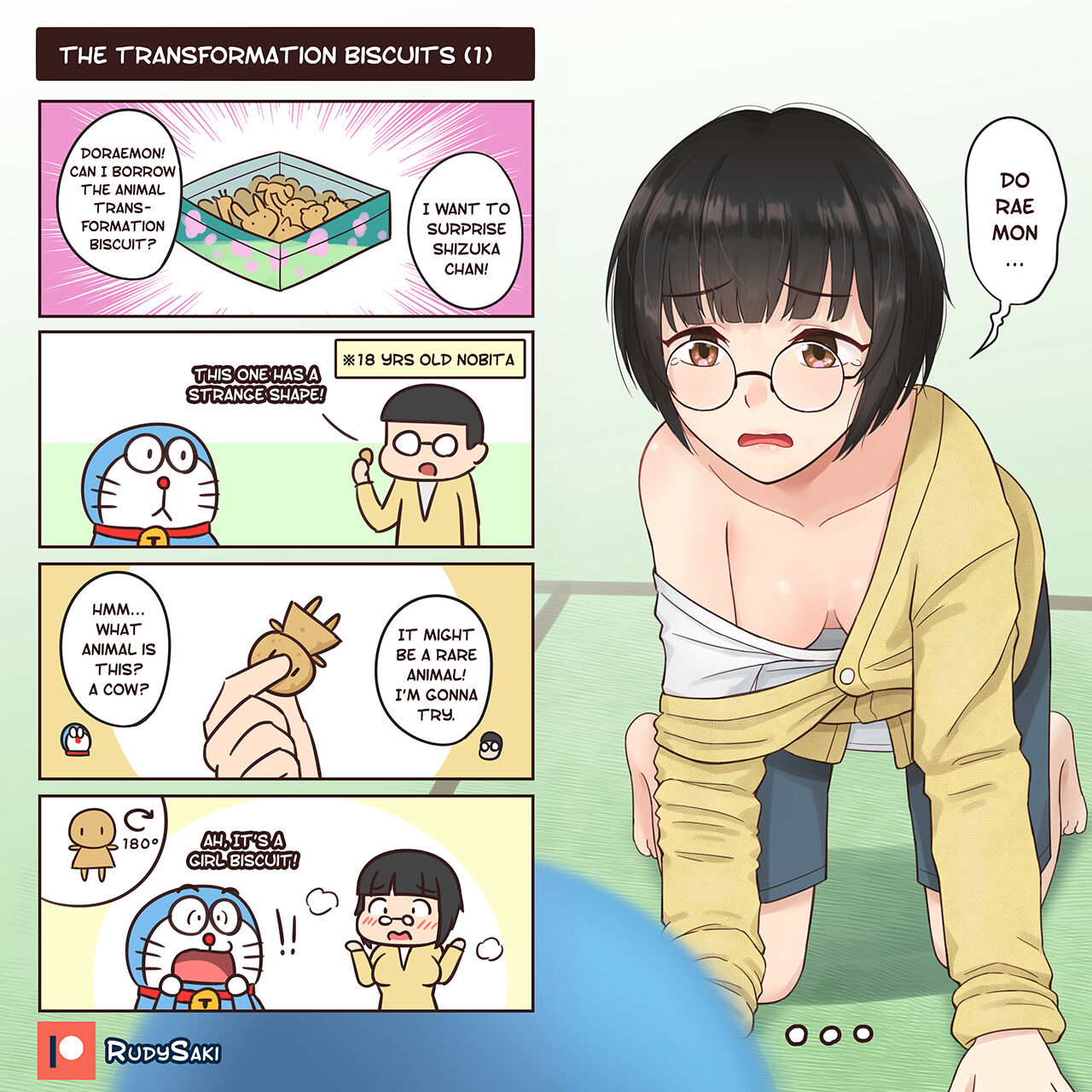 Genderbent Gag Comic page 21