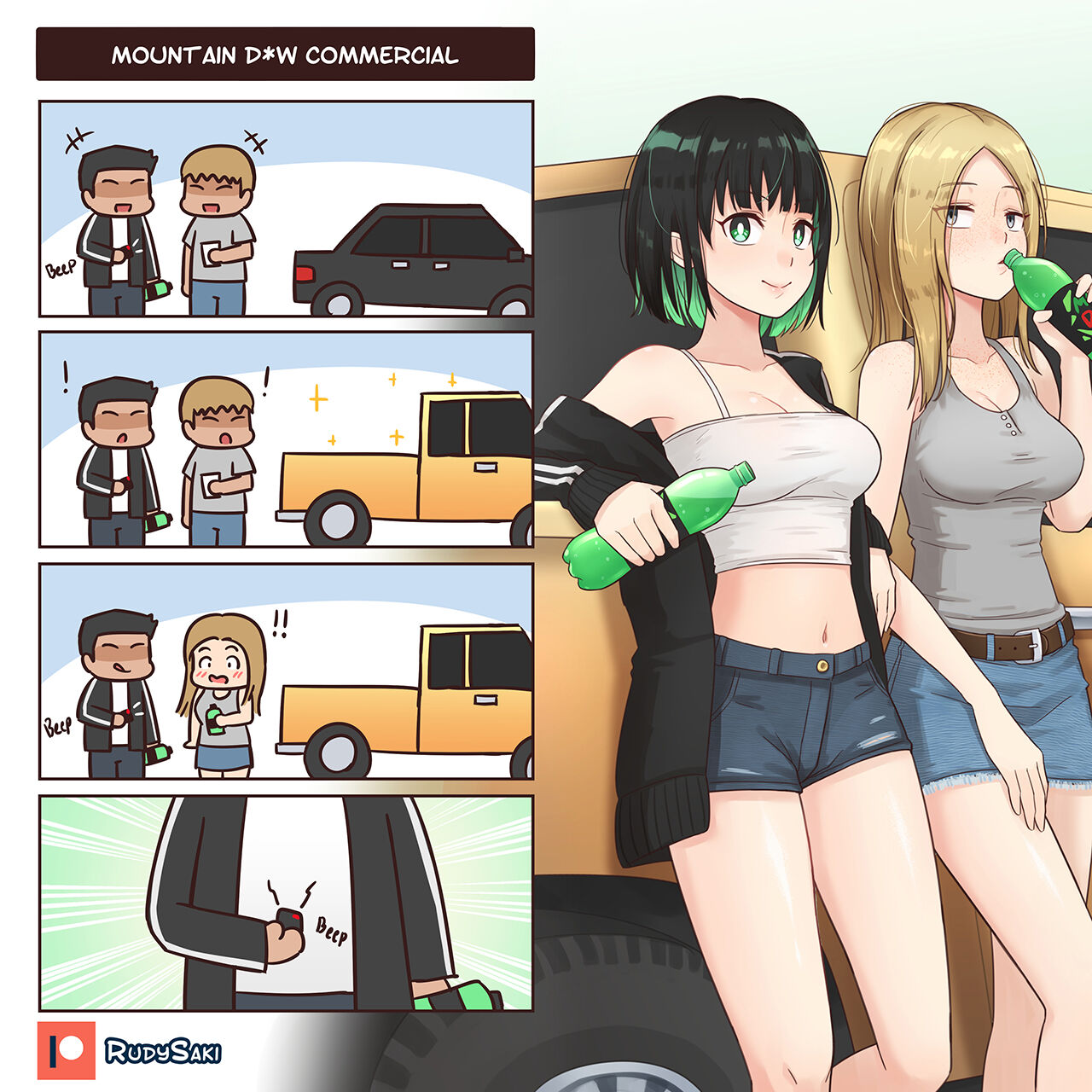 Genderbent Gag Comic page 27