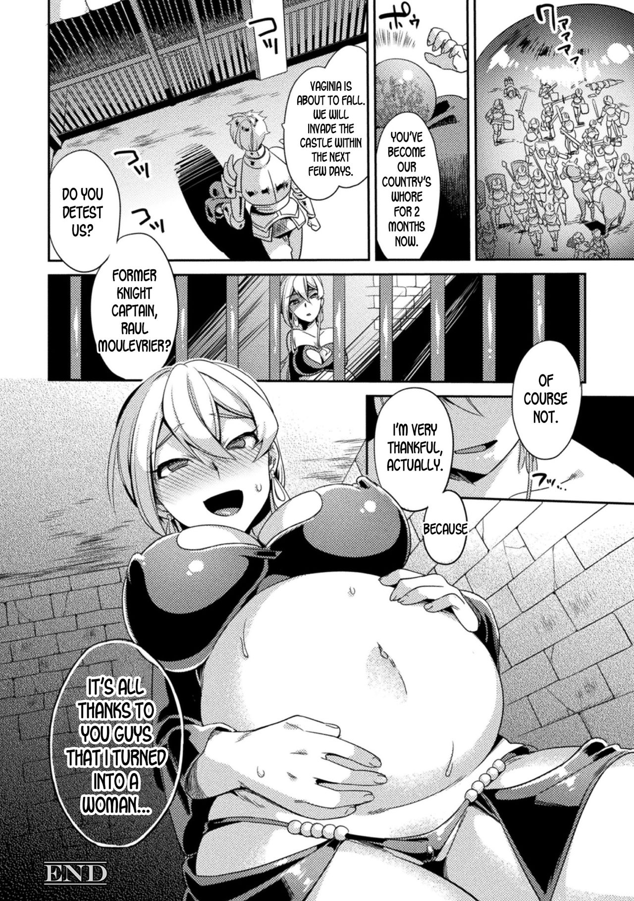 Genderbent Knight Raul, the Fallen Whore ~ He couldn't win against money and cocks page 20