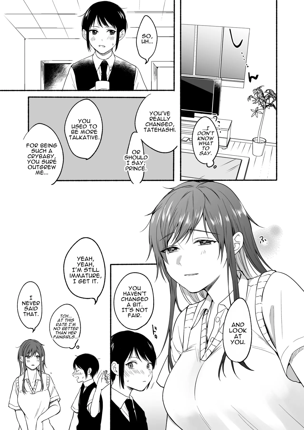 Genital Swap 2 ~even if we cannot return to being friends~ page 10