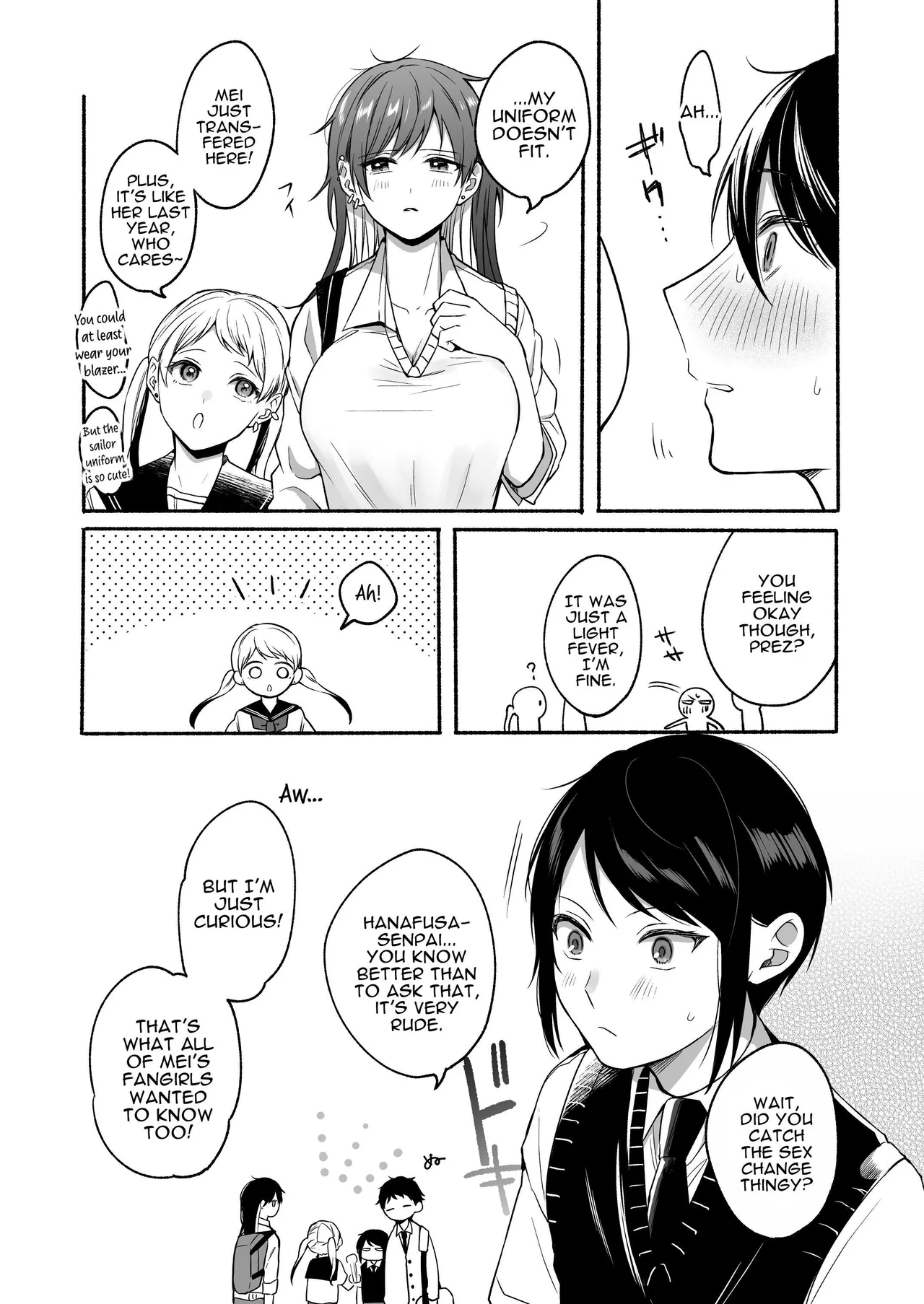 Genital Swap 2 ~even if we cannot return to being friends~ page 6