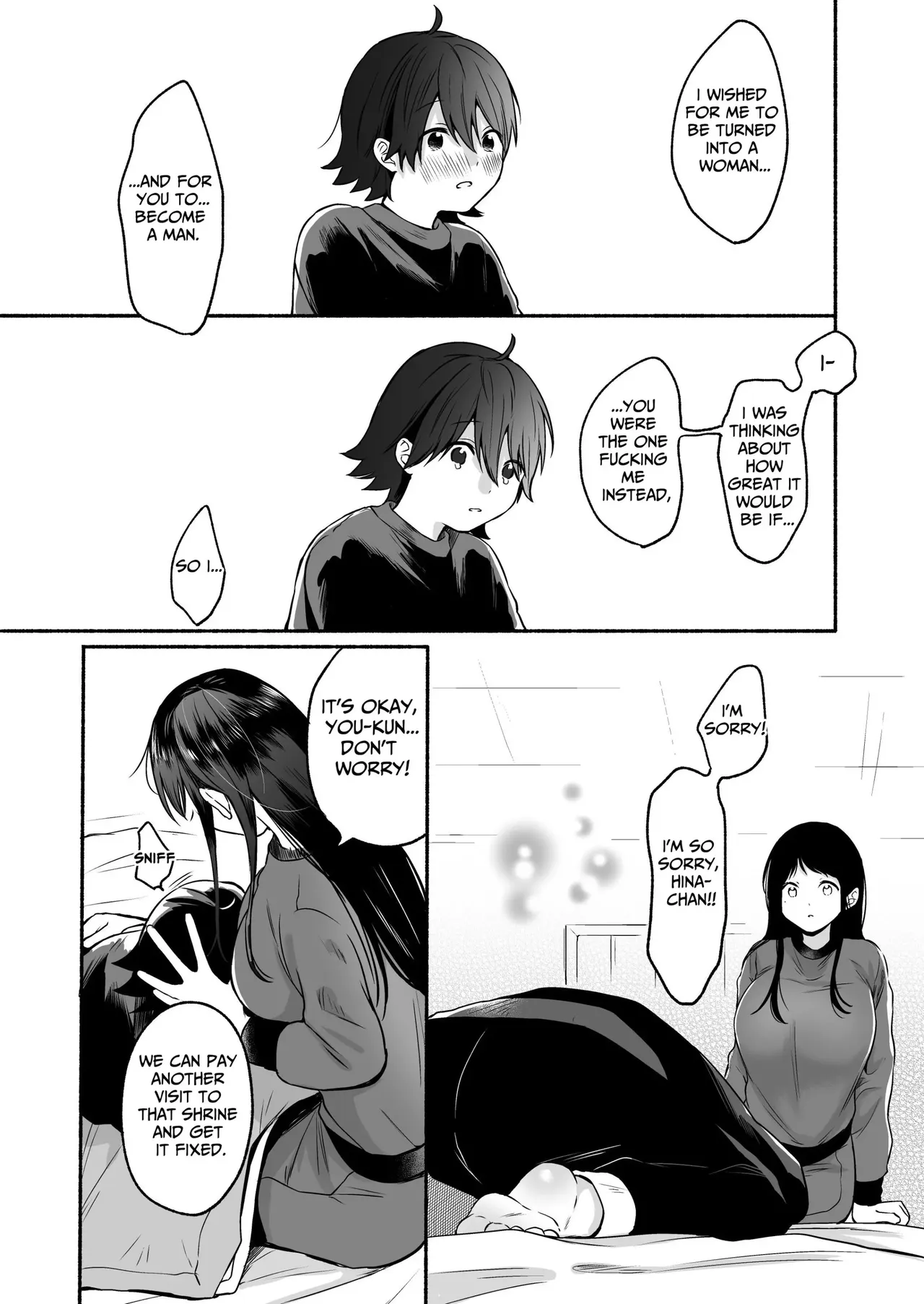 Genital Swap ~Being Fucked By My Girlfriend For A Week~ page 13