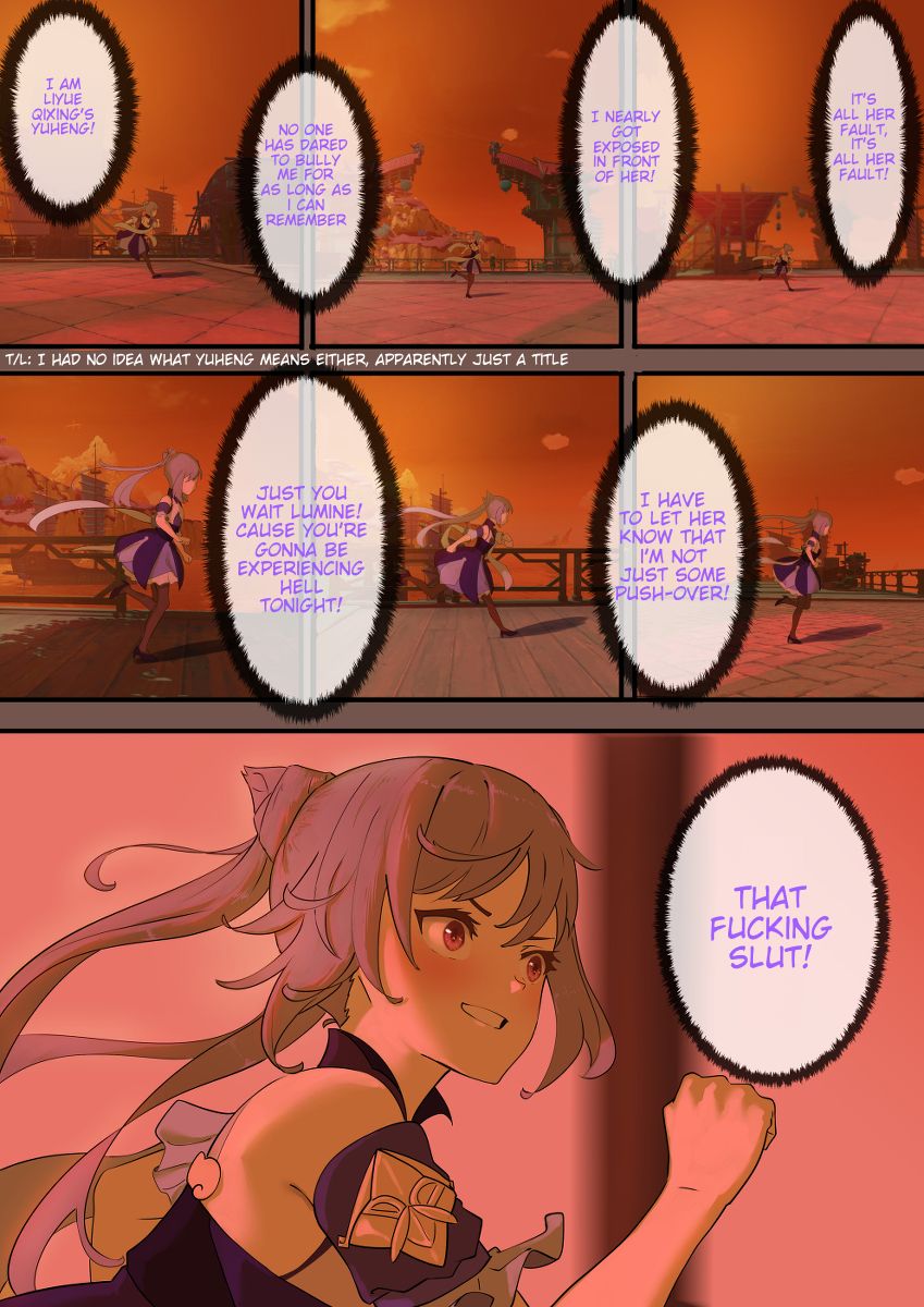 Genshin Impact doujin -Keqing+Ganyu Full version Part 1 + Part 2 page 17