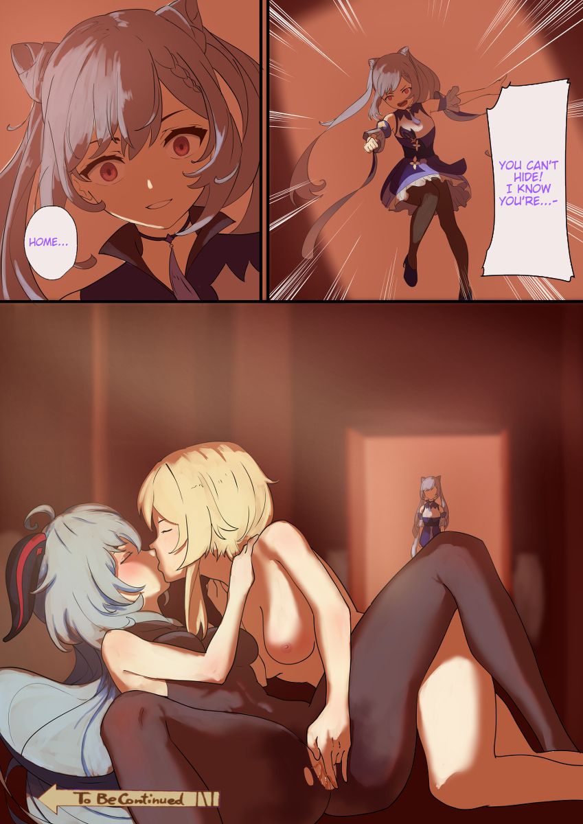 Genshin Impact doujin -Keqing+Ganyu Full version Part 1 + Part 2 page 18