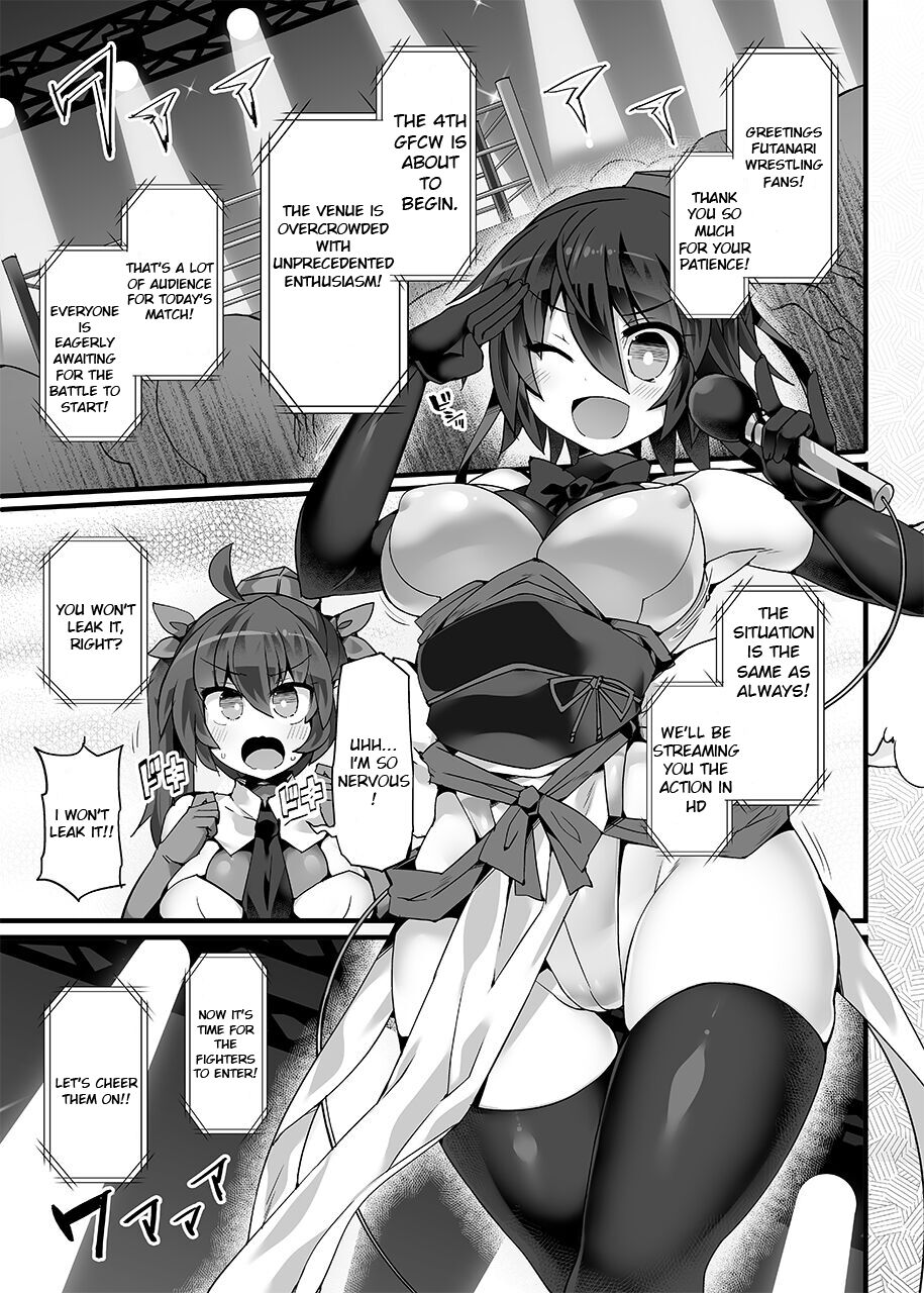 Gensoukyou Futanari Chinpo Wrestling Ecstasy 4 Yukari VS Marisa page 4