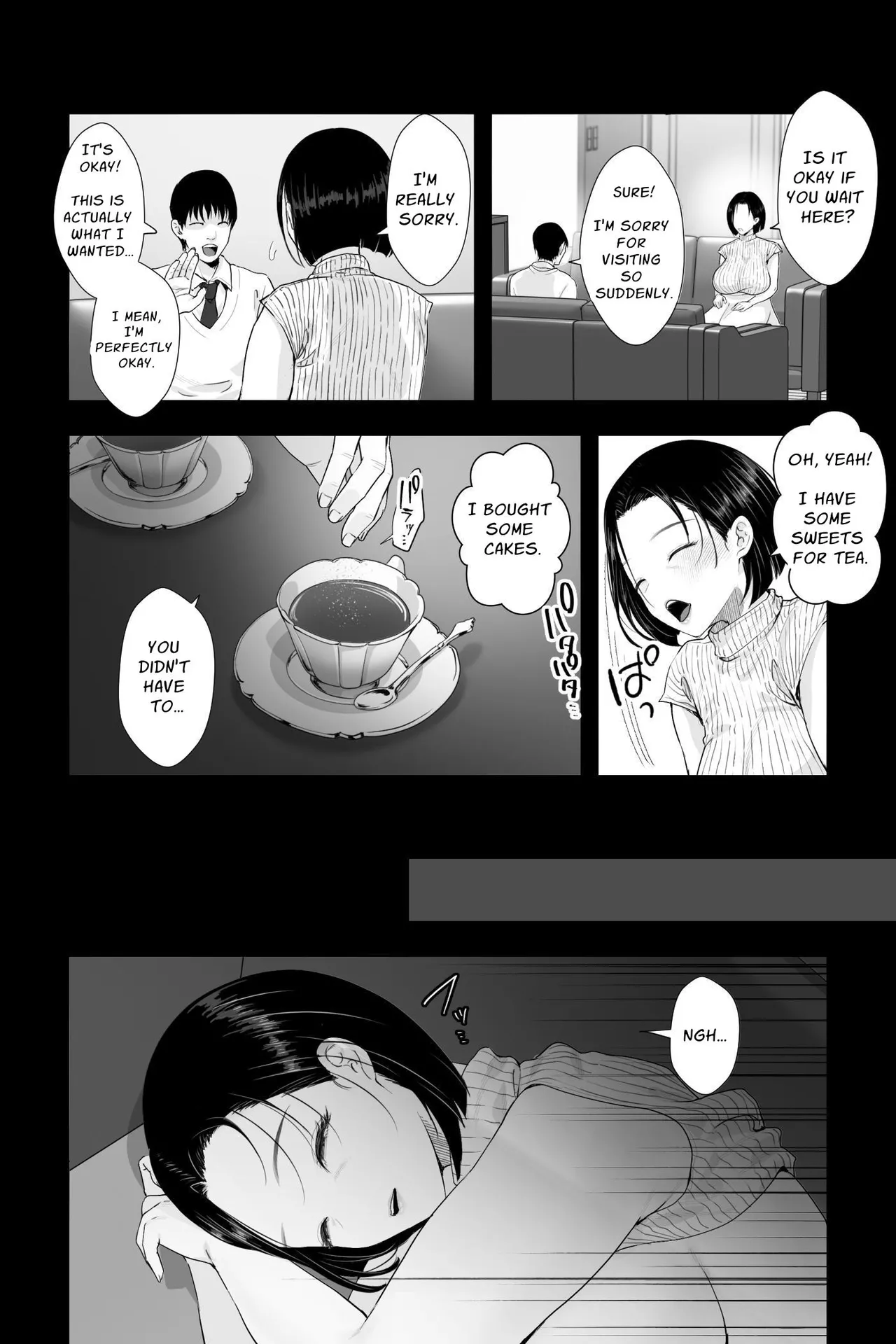 Gentle Slit-Eyed Aunty Blackmail & Obedient Fuckhole Training Project page 4