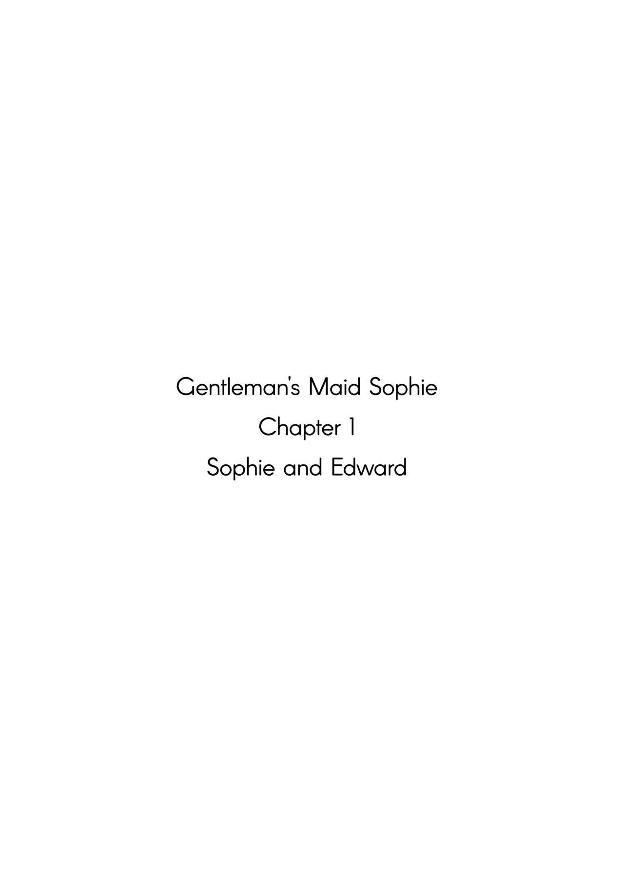 Gentleman’s Maid Sophie: Compilation 1 page 59