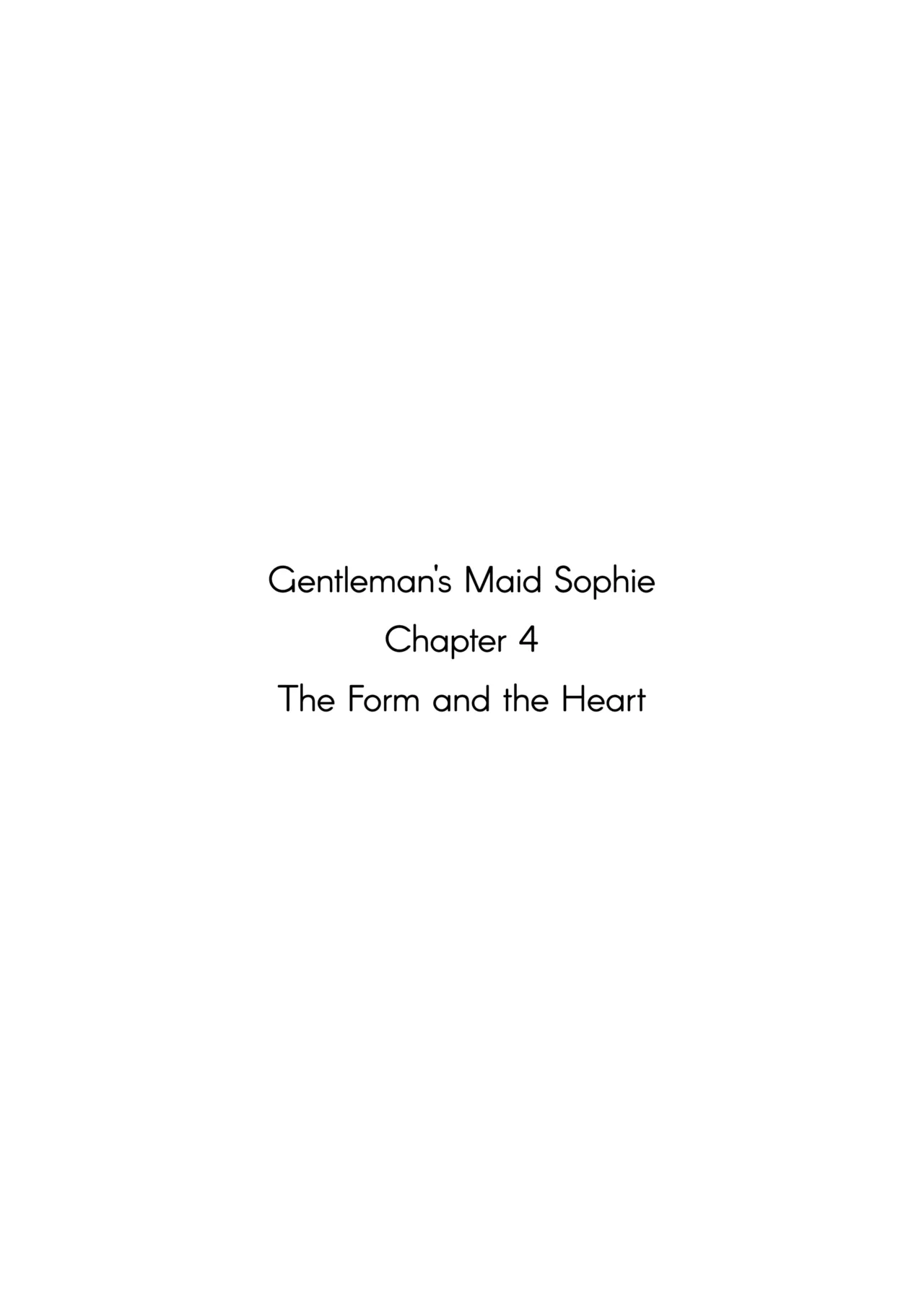 Gentleman’s Maid Sophie page 234