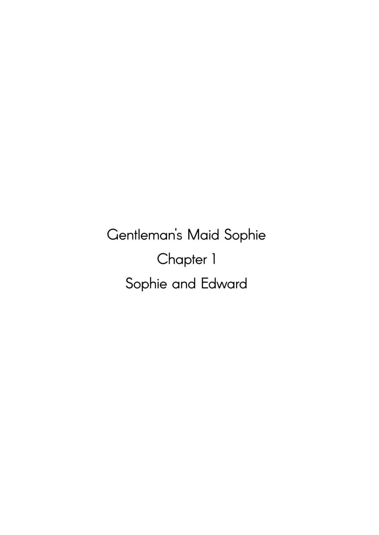 Gentleman’s Maid Sophie page 59