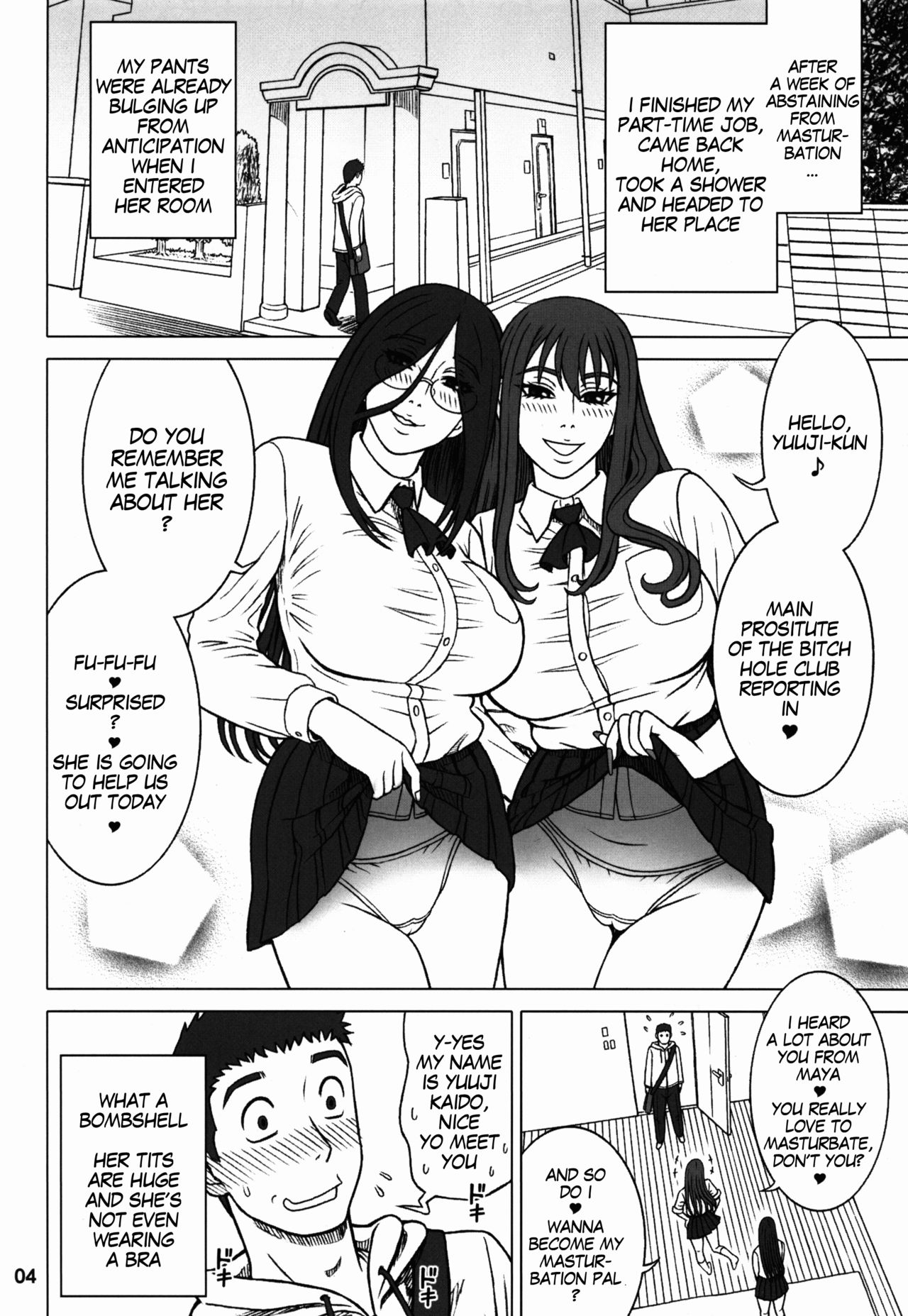 Genuine Bitch and The Best Toilet Girl page 4