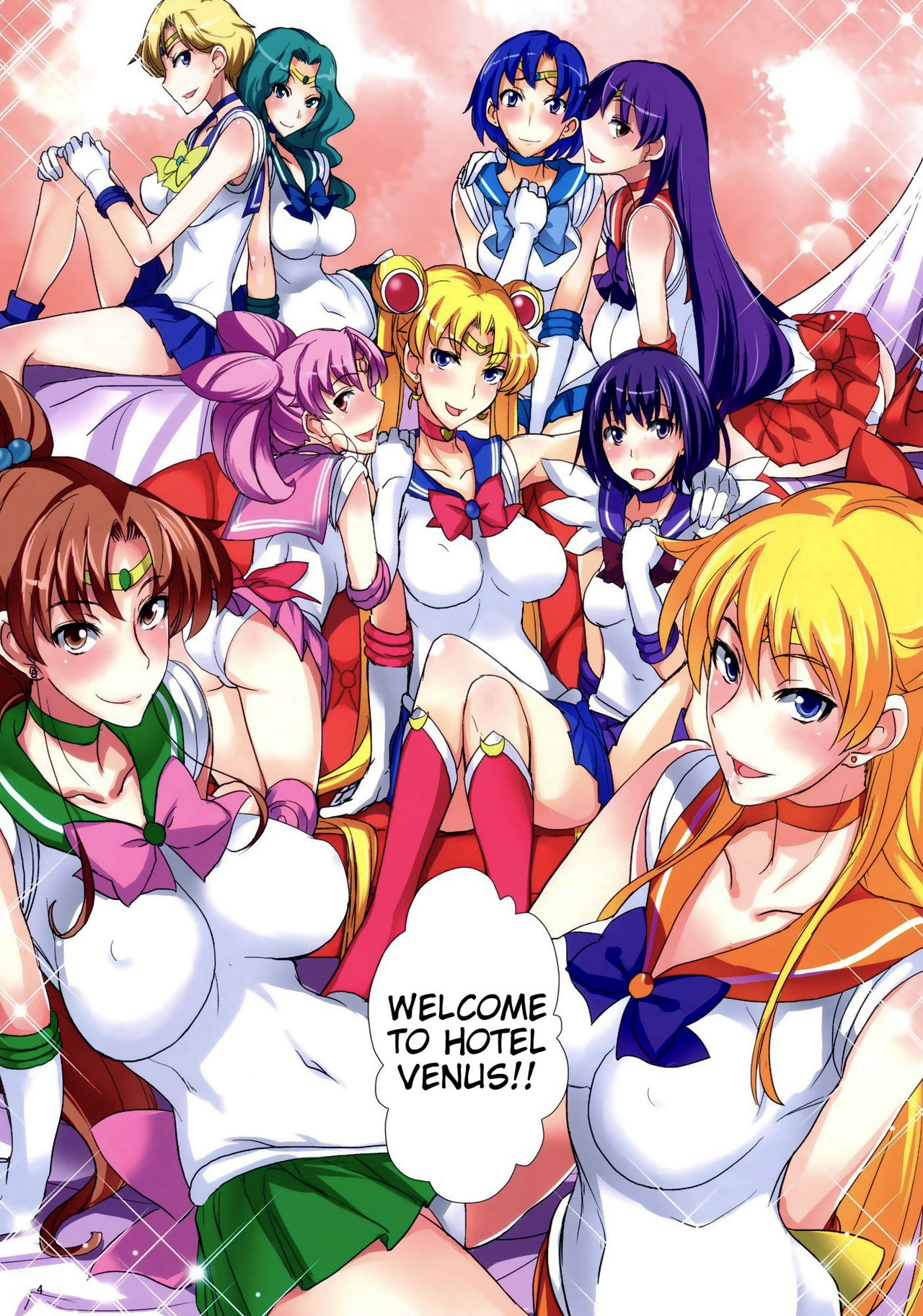 Getsu Ka Sui Moku Kin Do Nichi FullColor "Hotel Venus e Youkoso!!" (Bishoujo Senshi Sailor Moon) [English] =LWB+TTT= page 4