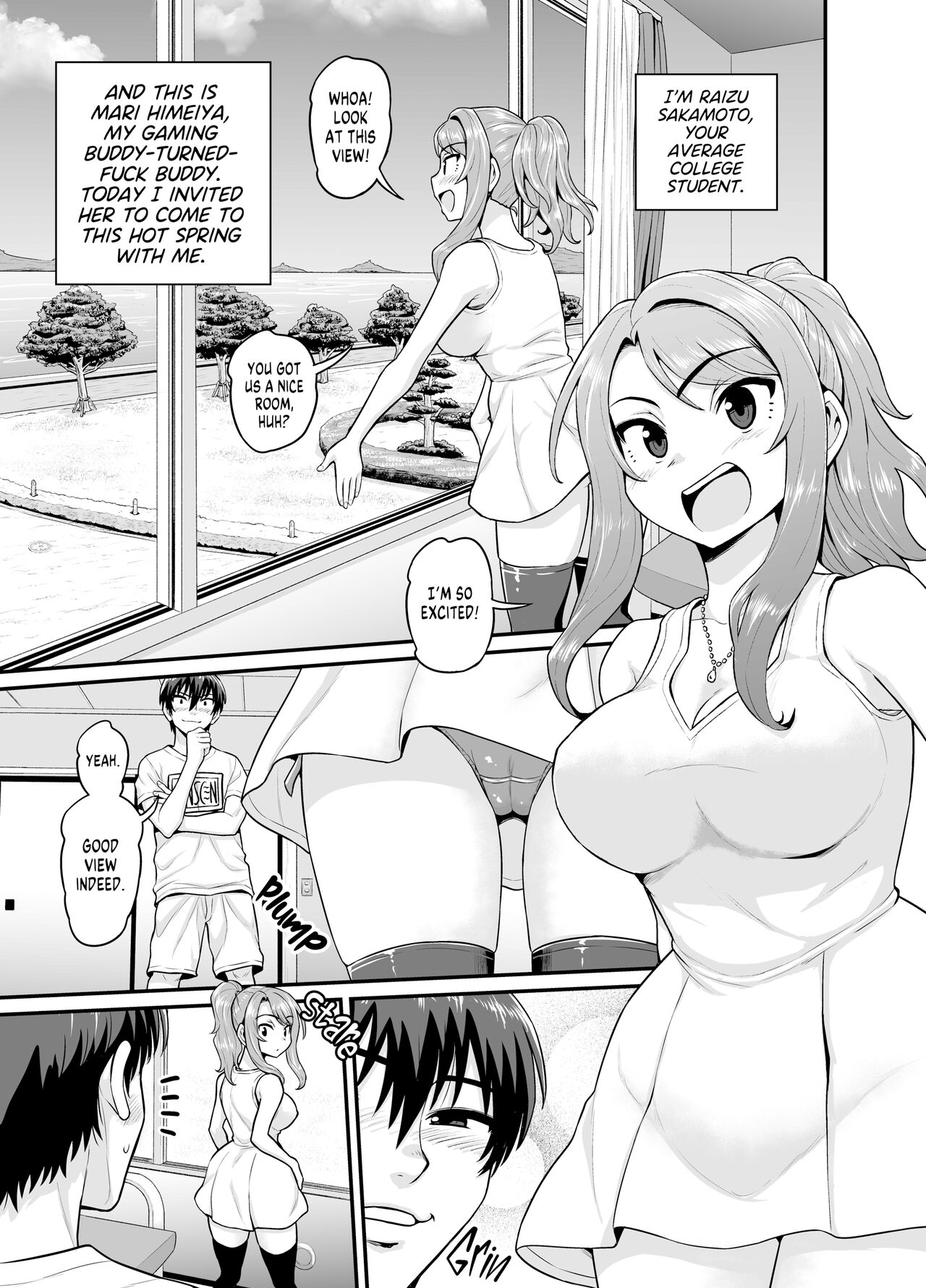 Getting it On With Your Gaming Buddy at the Hot Spring page 2