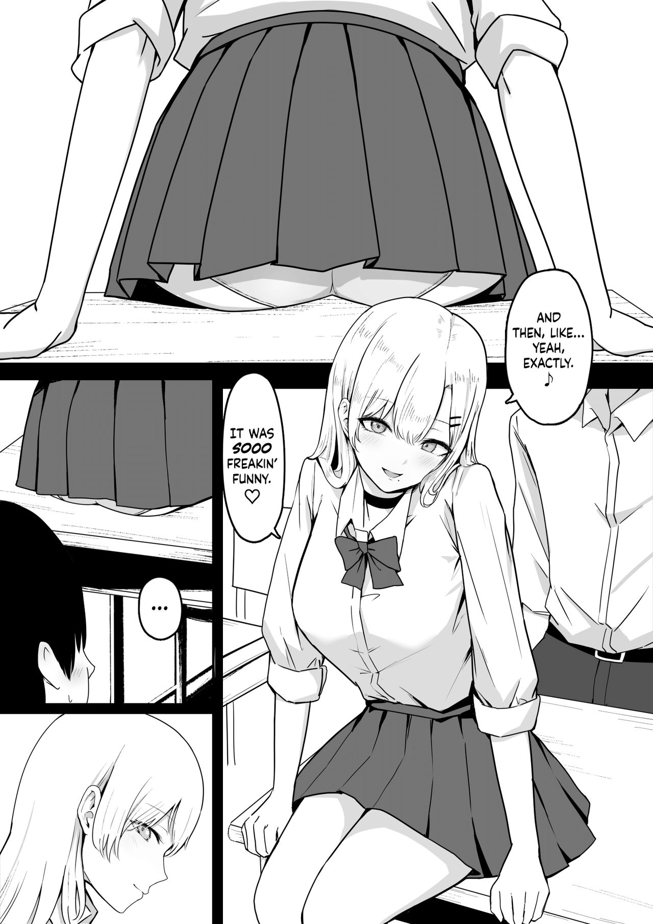 Getting my Balls Drained by a Slutty JK Gyaru page 3