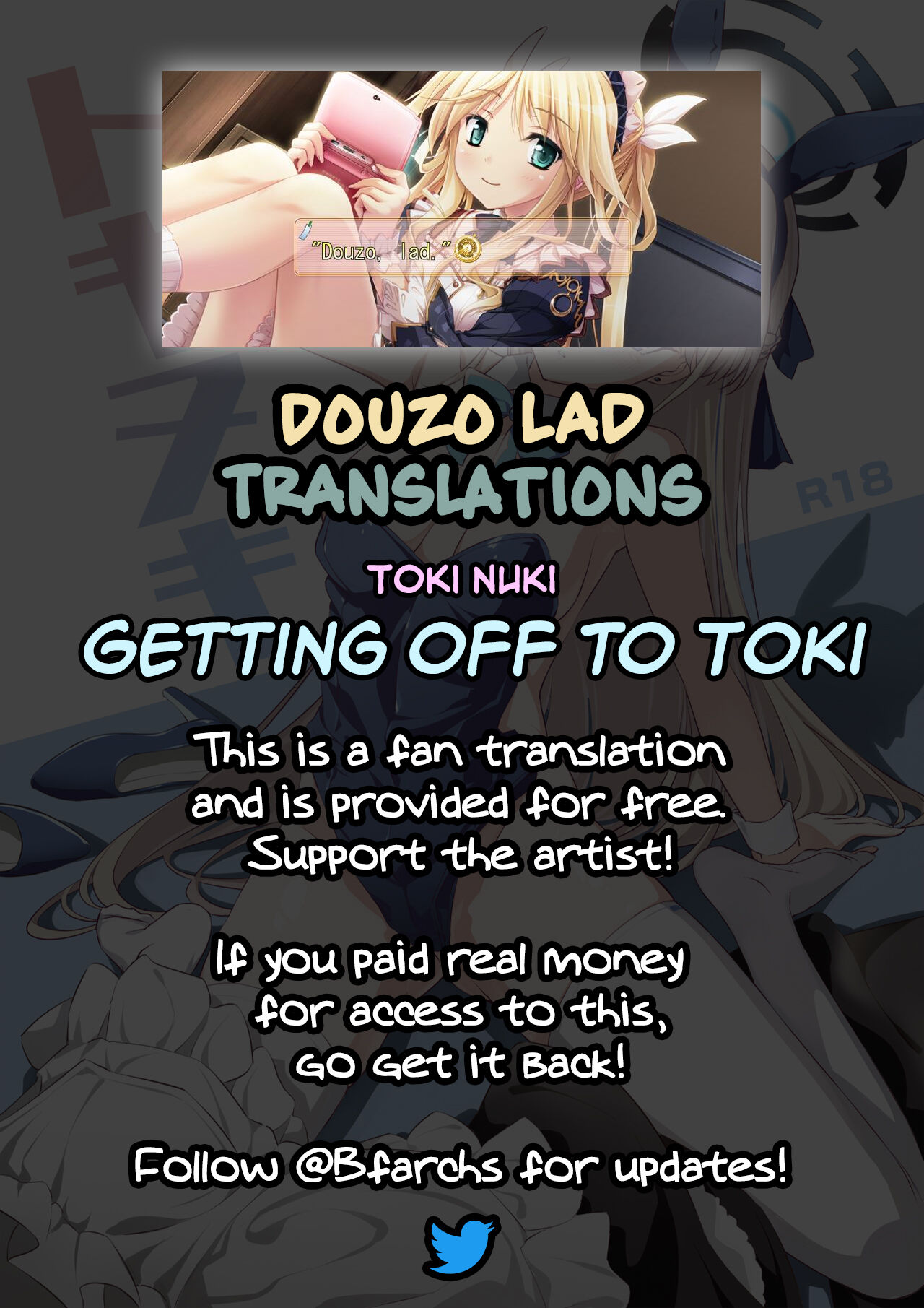 Getting Off to Toki page 23