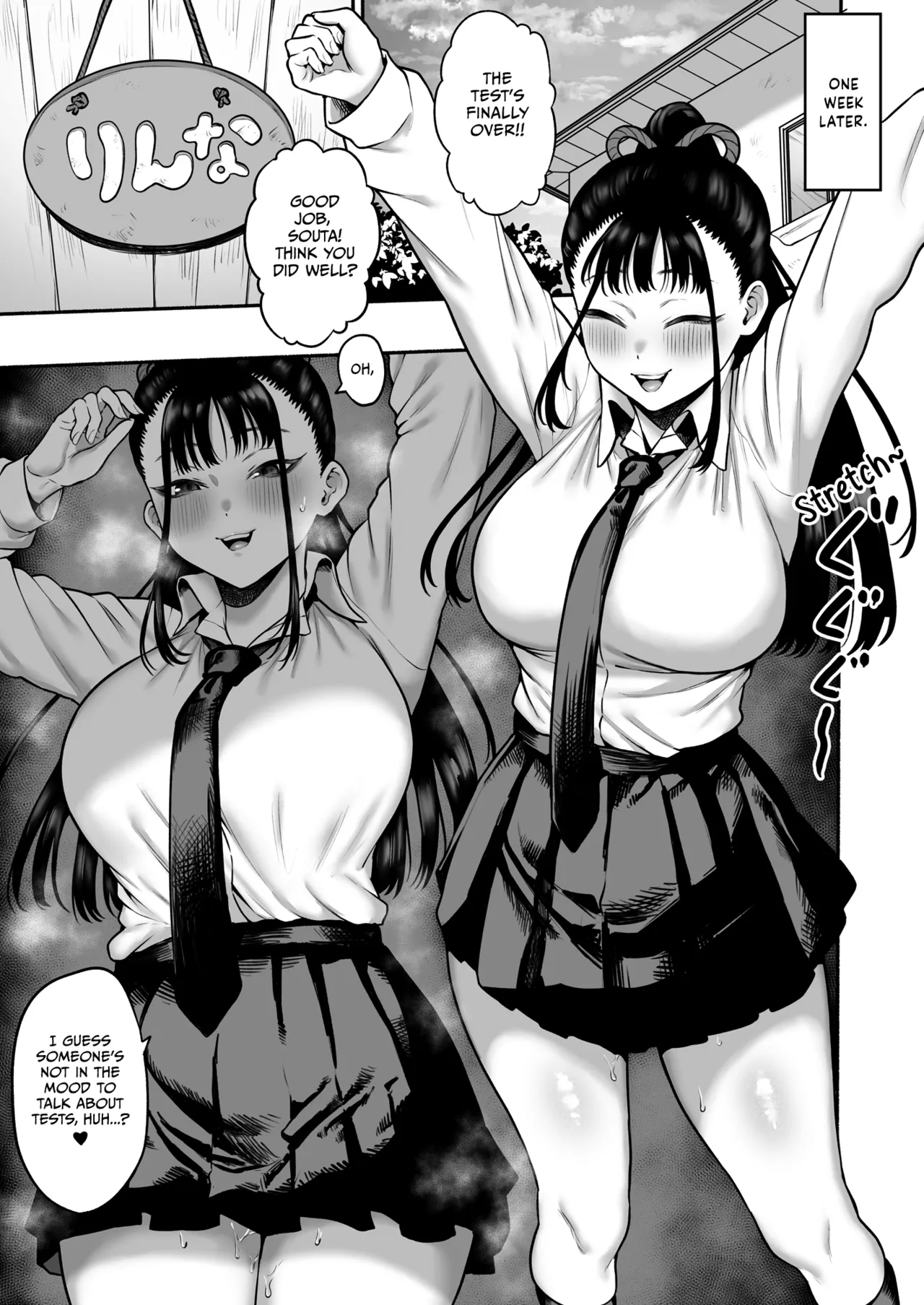 Getting Seduced into Lovey-Dovey Sex by My Busty Childhood Friend Girlfriend page 24