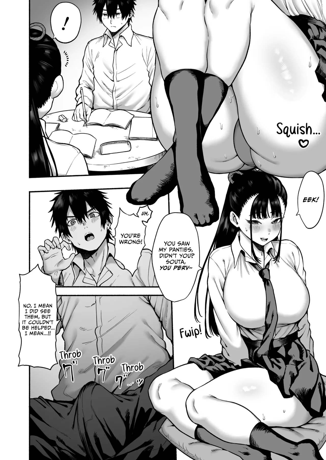 Getting Seduced into Lovey-Dovey Sex by My Busty Childhood Friend Girlfriend page 5